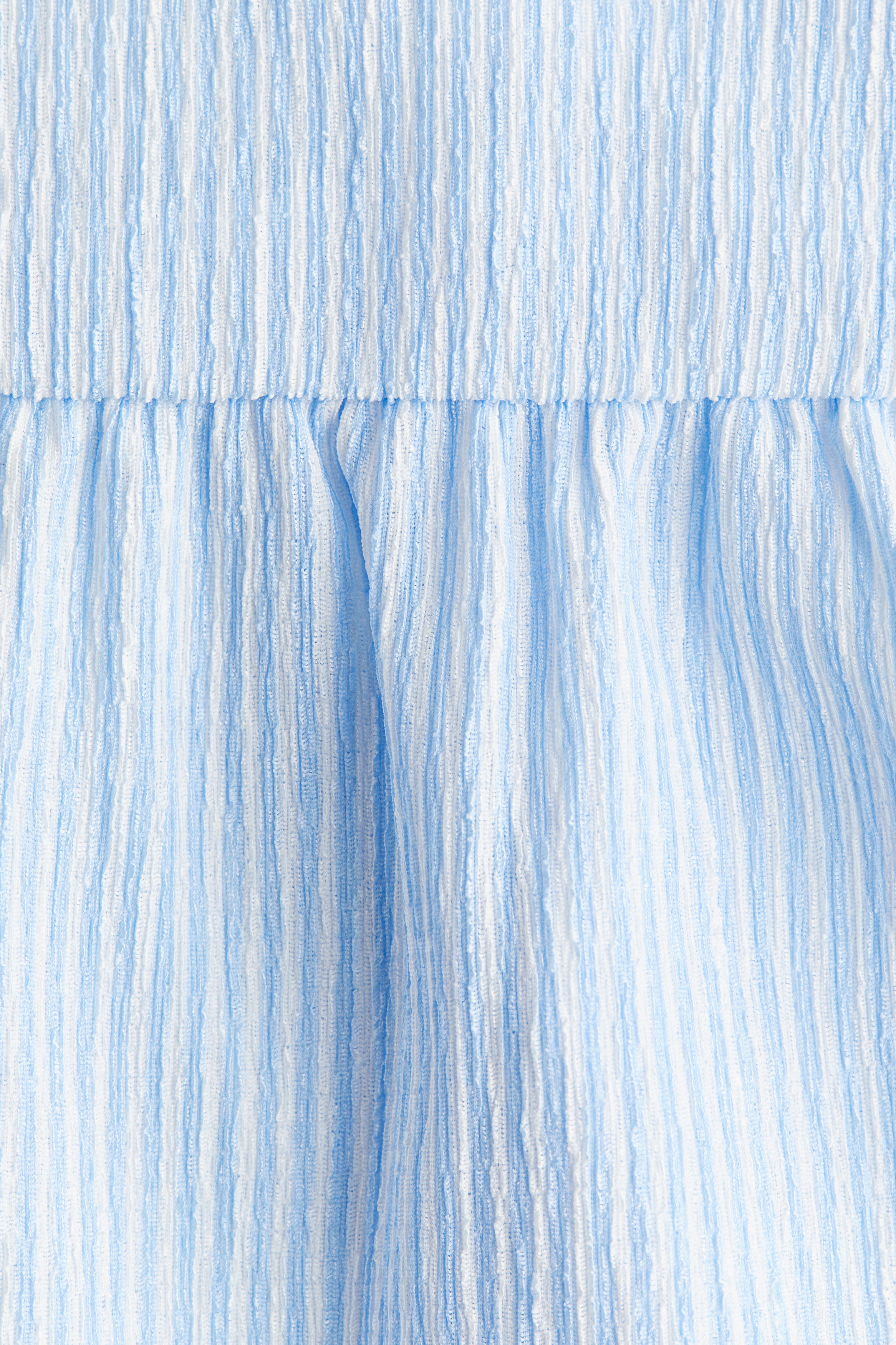 Textured jersey top