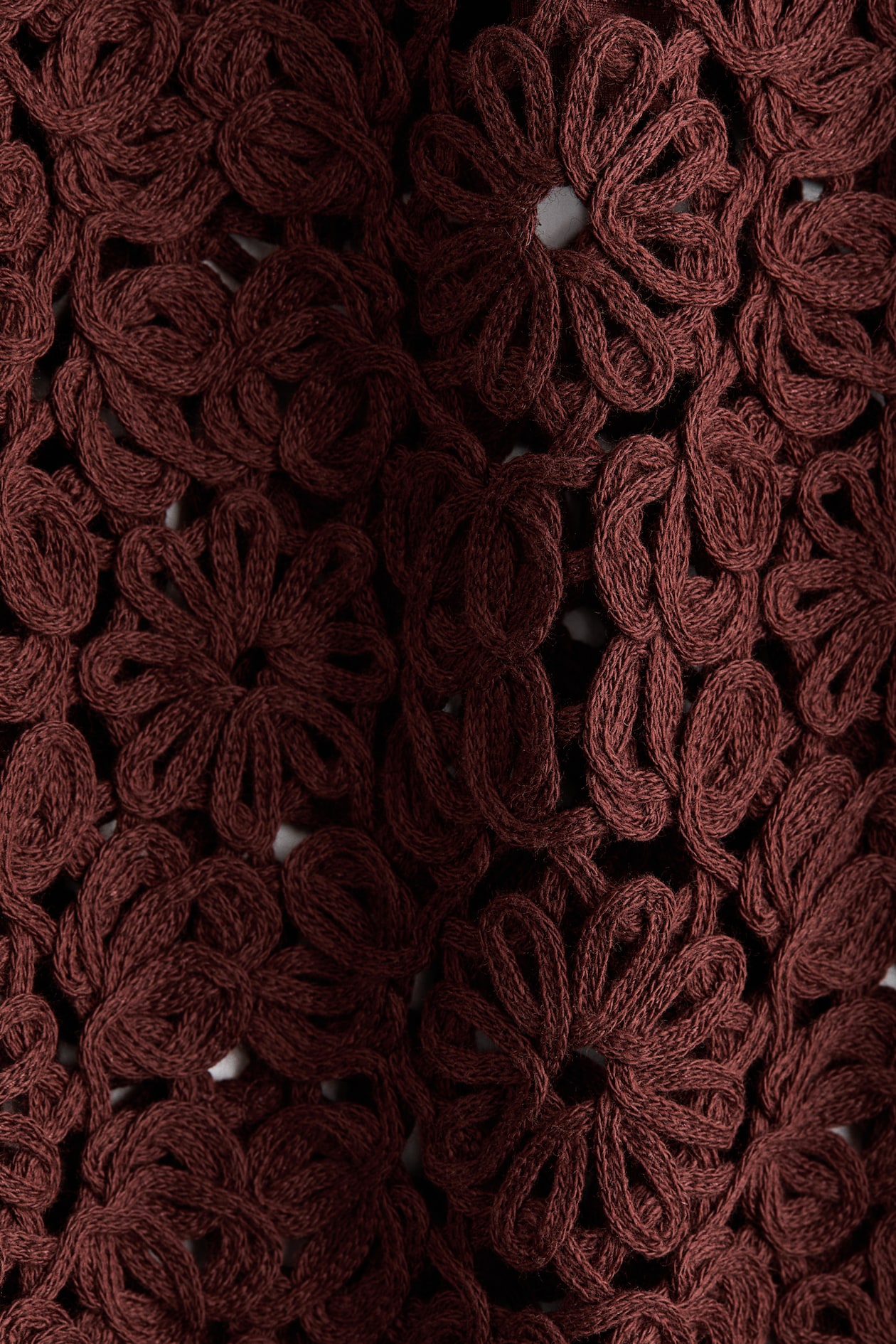 Crochet-look skirt - image 3
