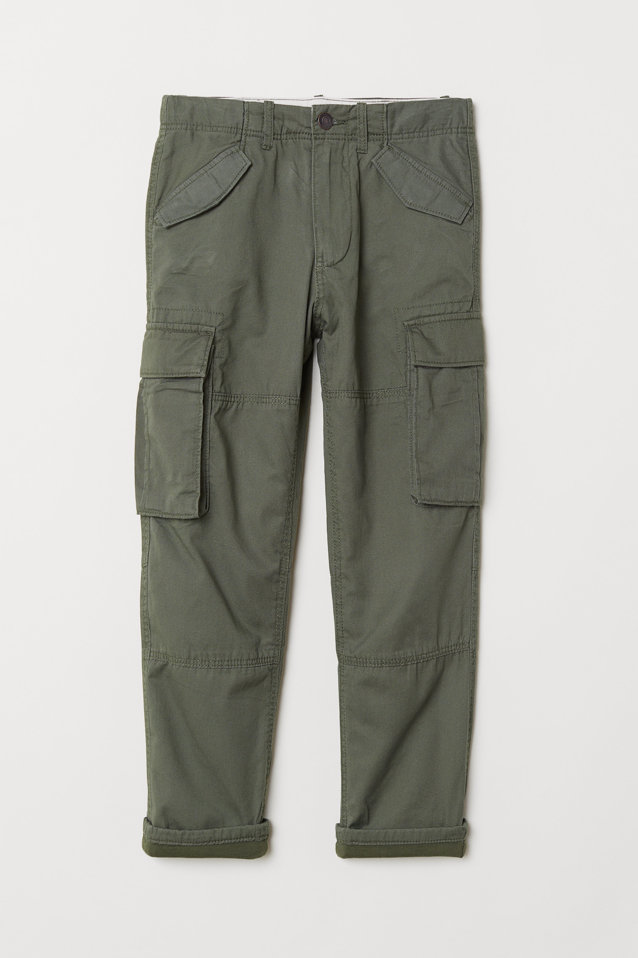 Pantalon cargo doublé