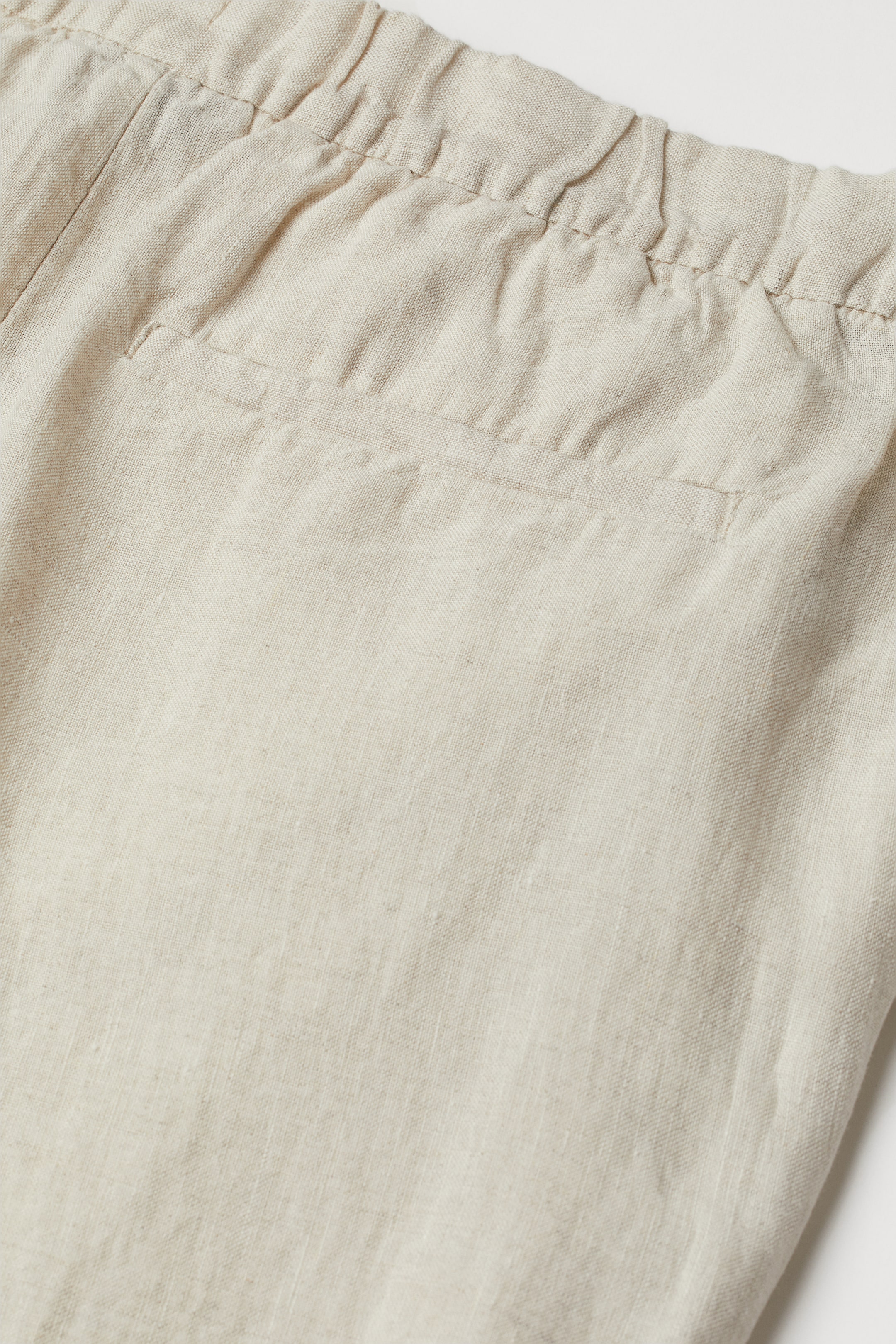 Relaxed Fit Trousers - Regular waist - Long - Light beige - Men | H&M GB