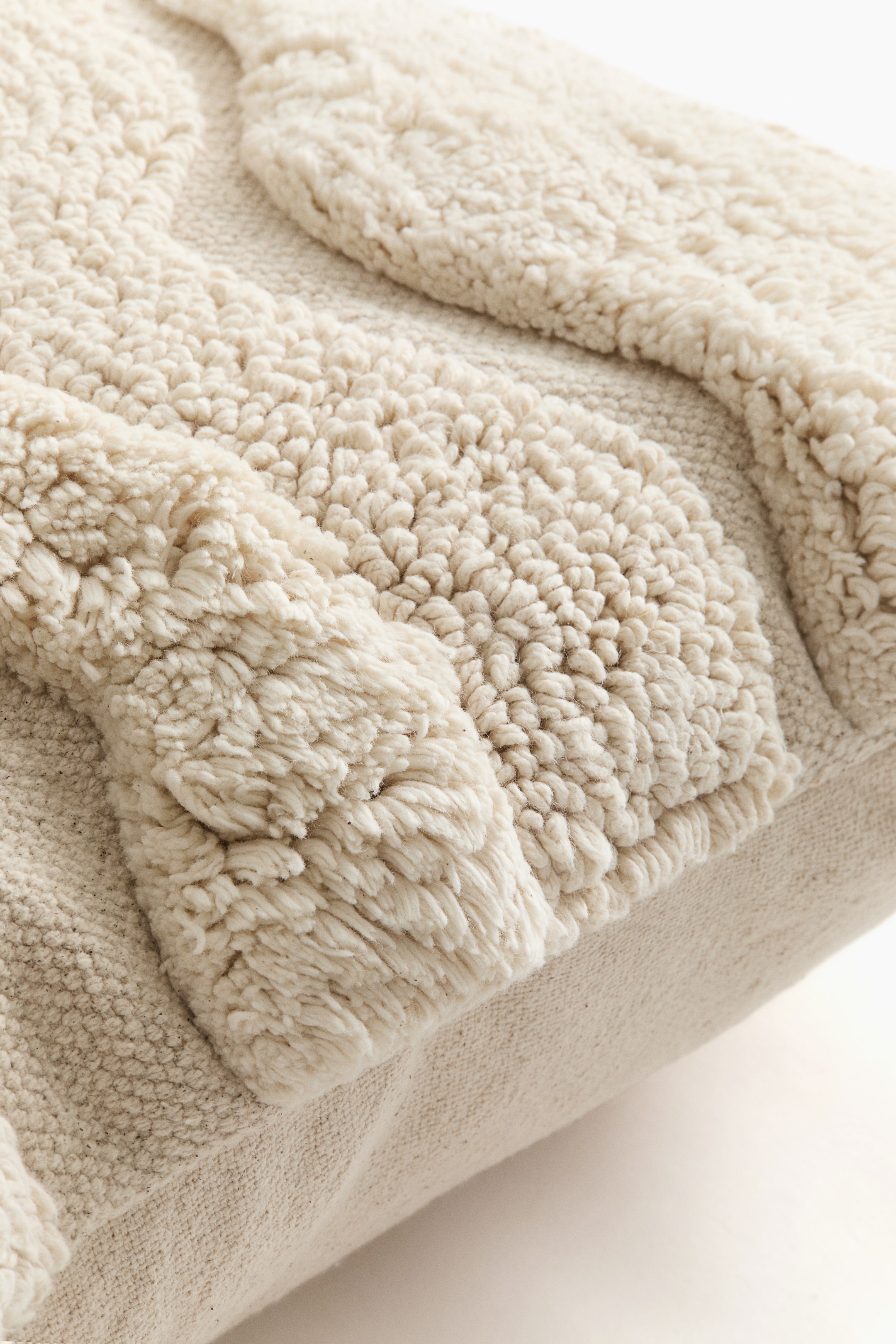 Visualizza immagine più grande: Copricuscino strutturato in cotone - Beige chiaro - HOME | H&M IT 4