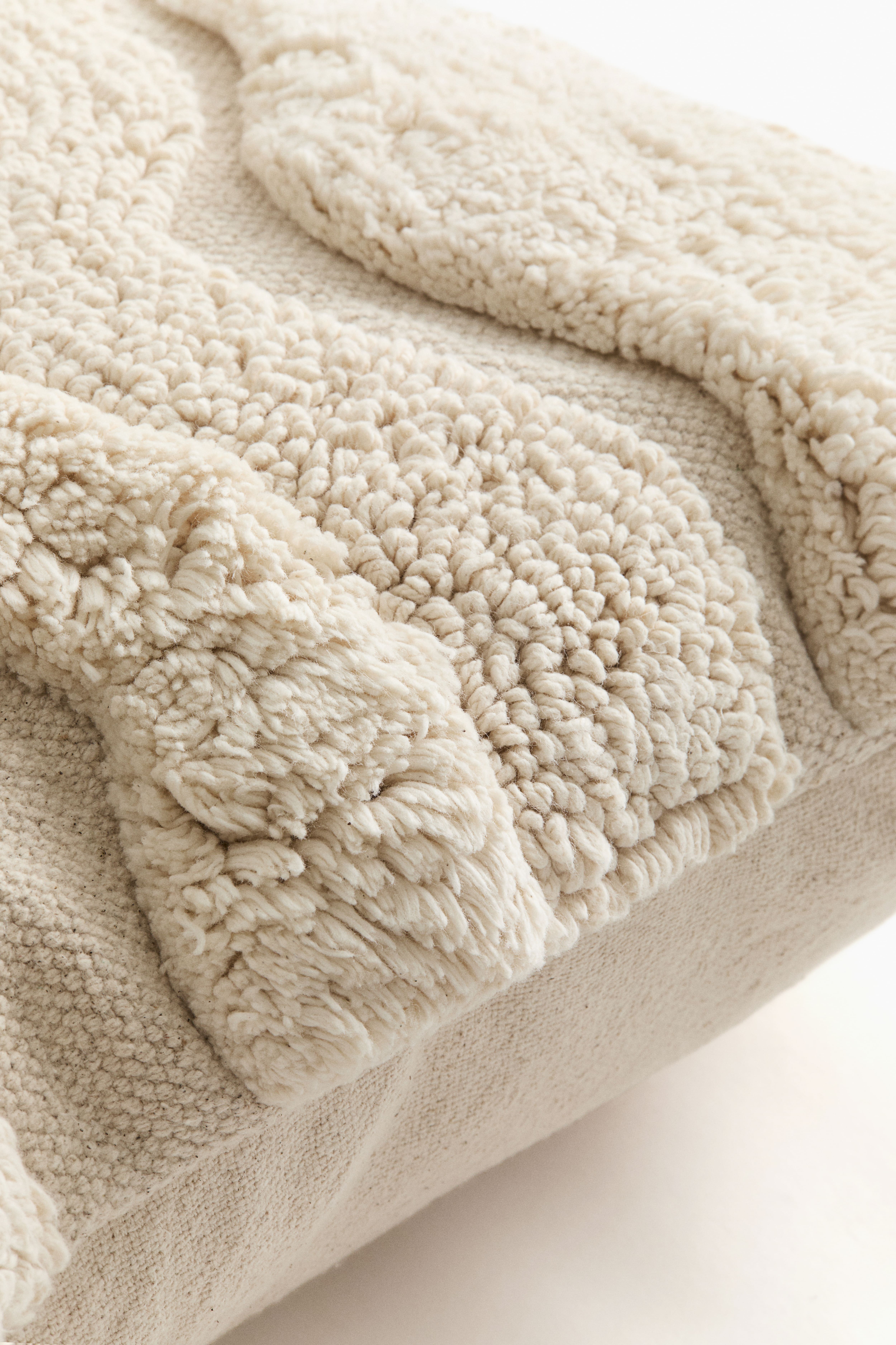 Textured-Cotton Cushion Cover