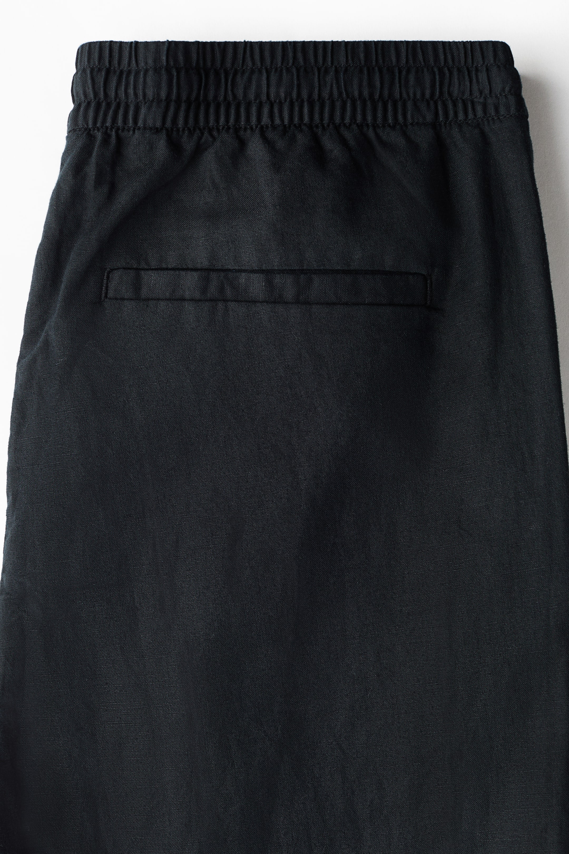 Мужские брюки H&M Regular-Fit Linen-Blend Pants — фото 3