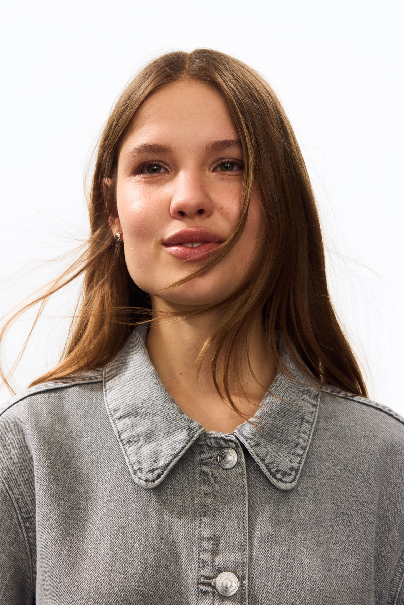 Denim jacket - Light denim grey/Light denim blue/Light pink - 6