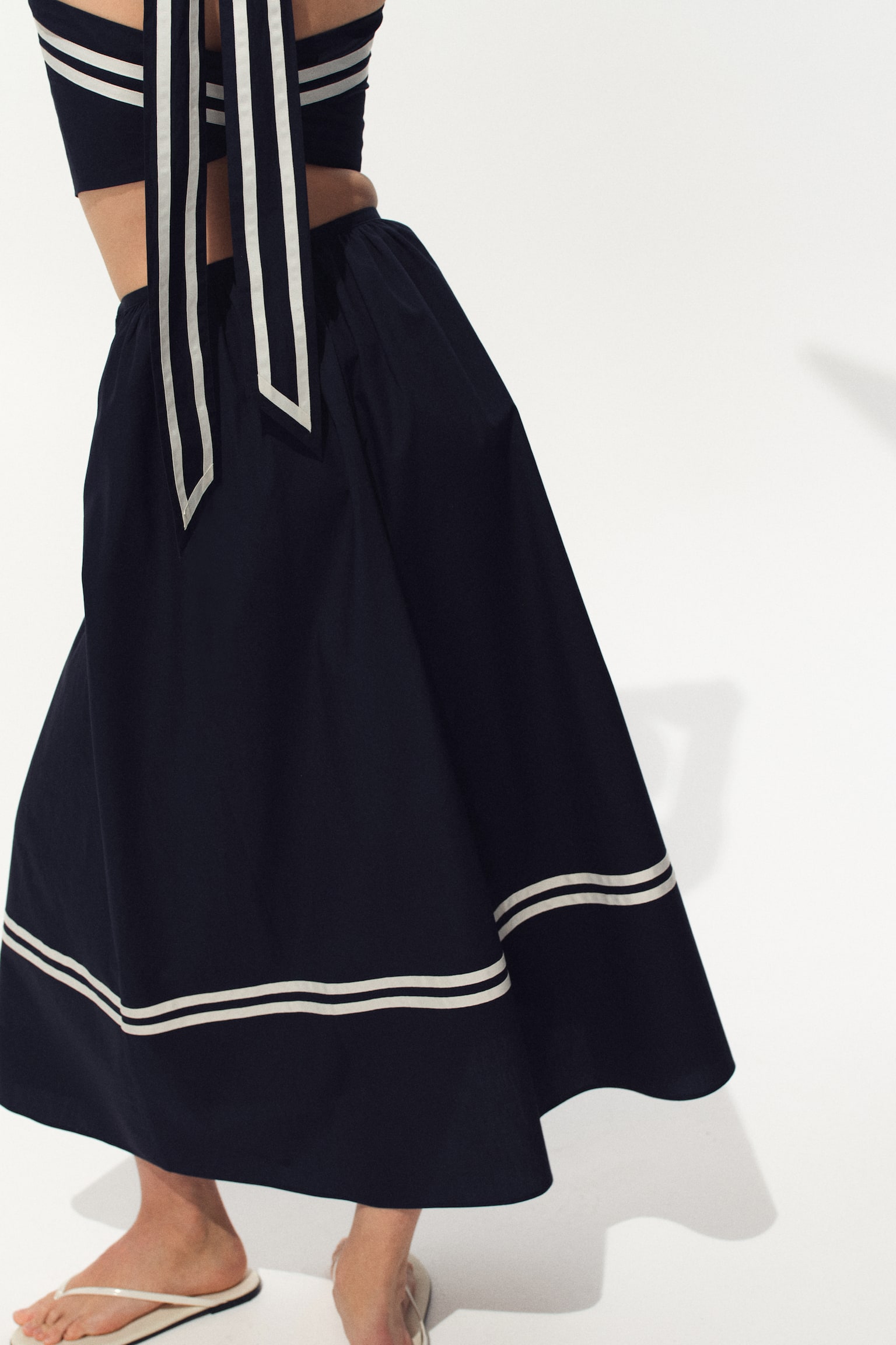 Loose-fit midi skirt - 5