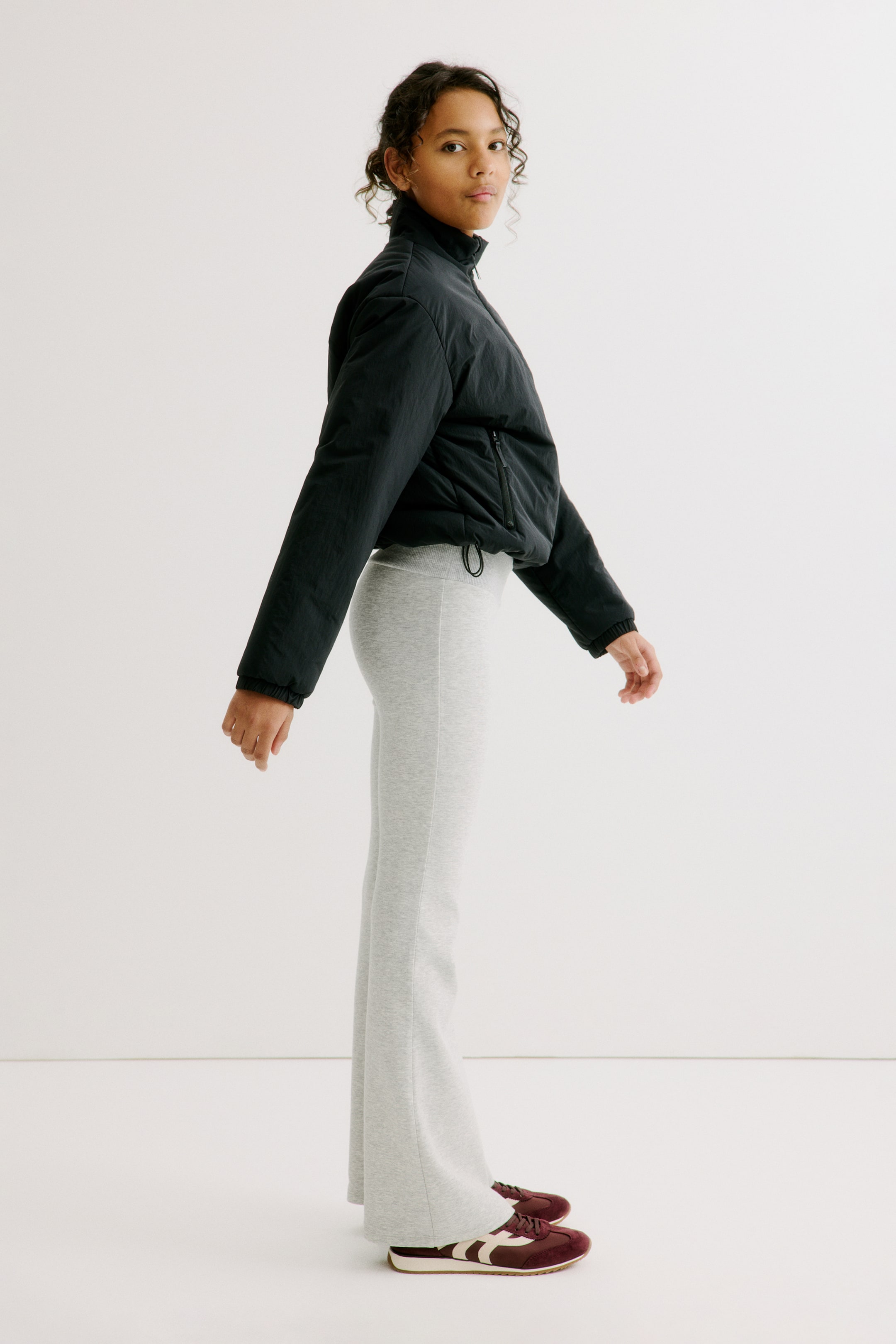 Water-Repellent Padded Activewear Jacket