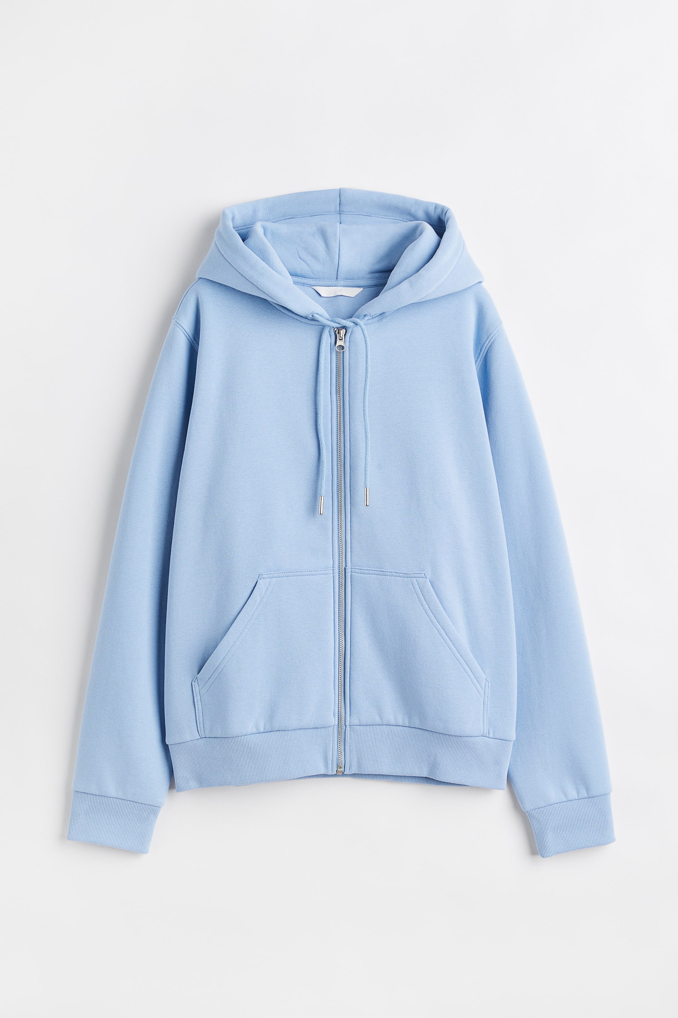 View larger image: Zip-through hoodie - Light blue - Ladies | H&M 1