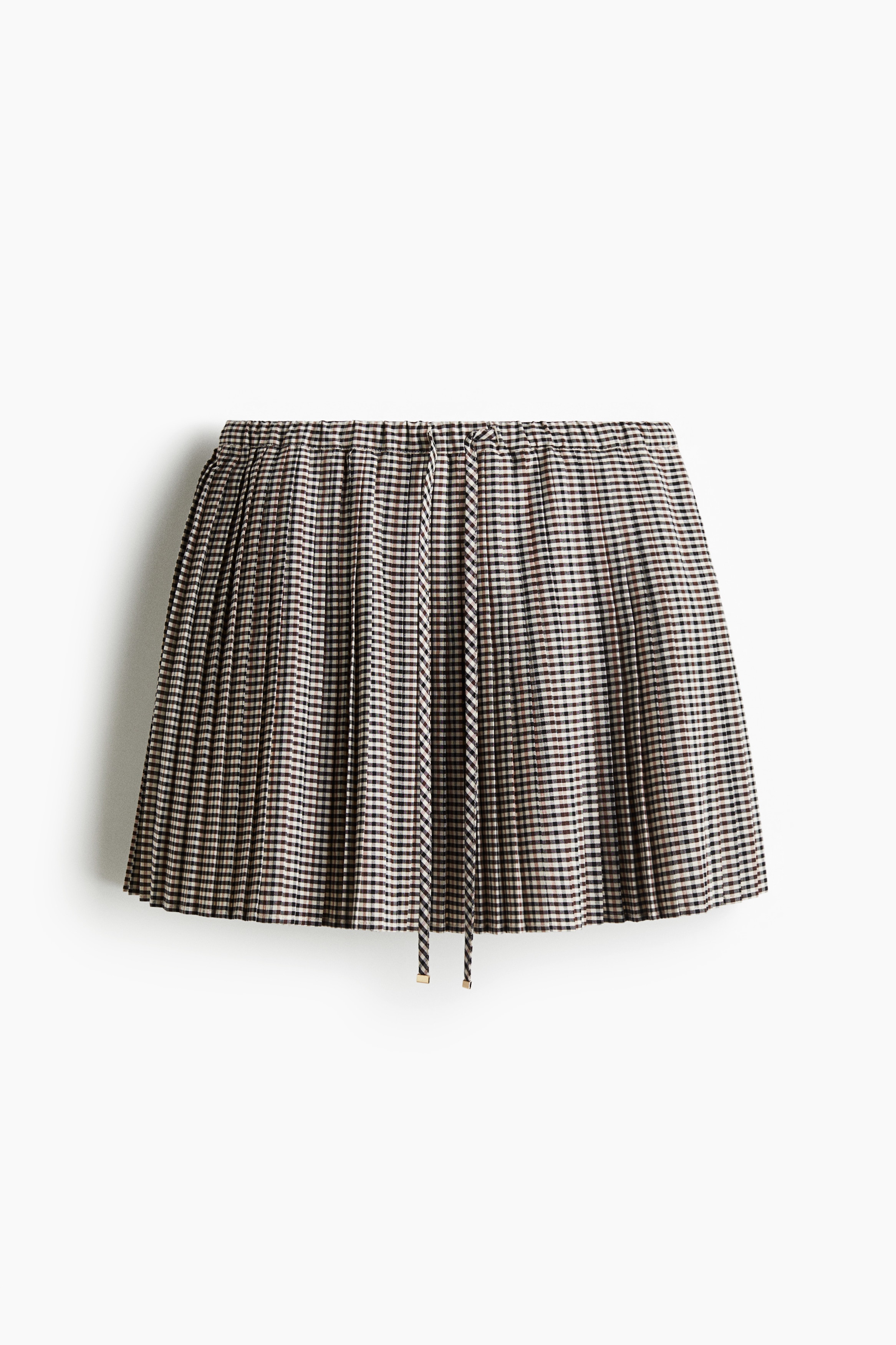 スカート S half mini skirt bug check スカート S half mini skirt bug check THEREDTHREAD / ザレッド