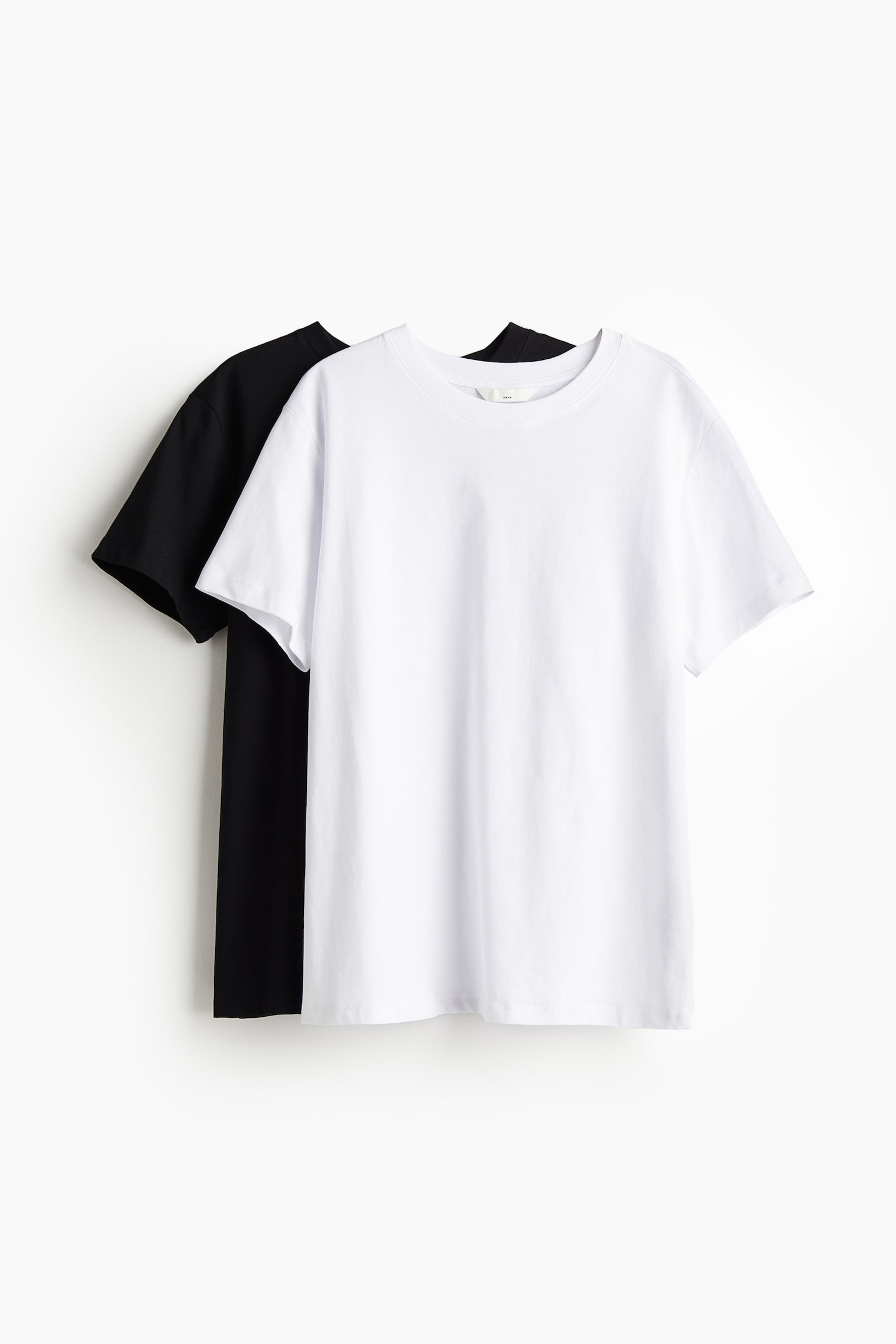 MAMA 2-pack T-shirts - White/Black - 2