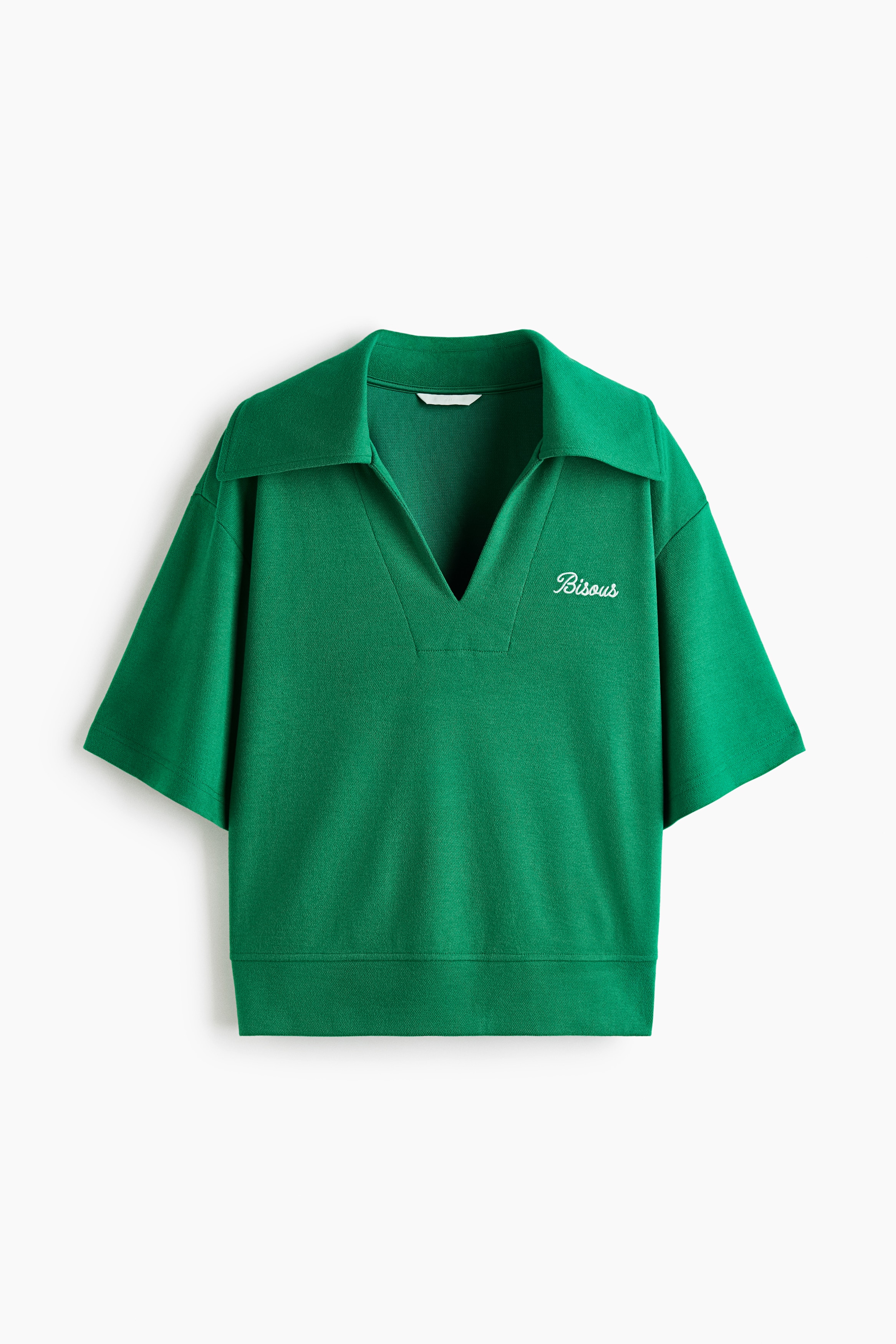Playera polo con bordado