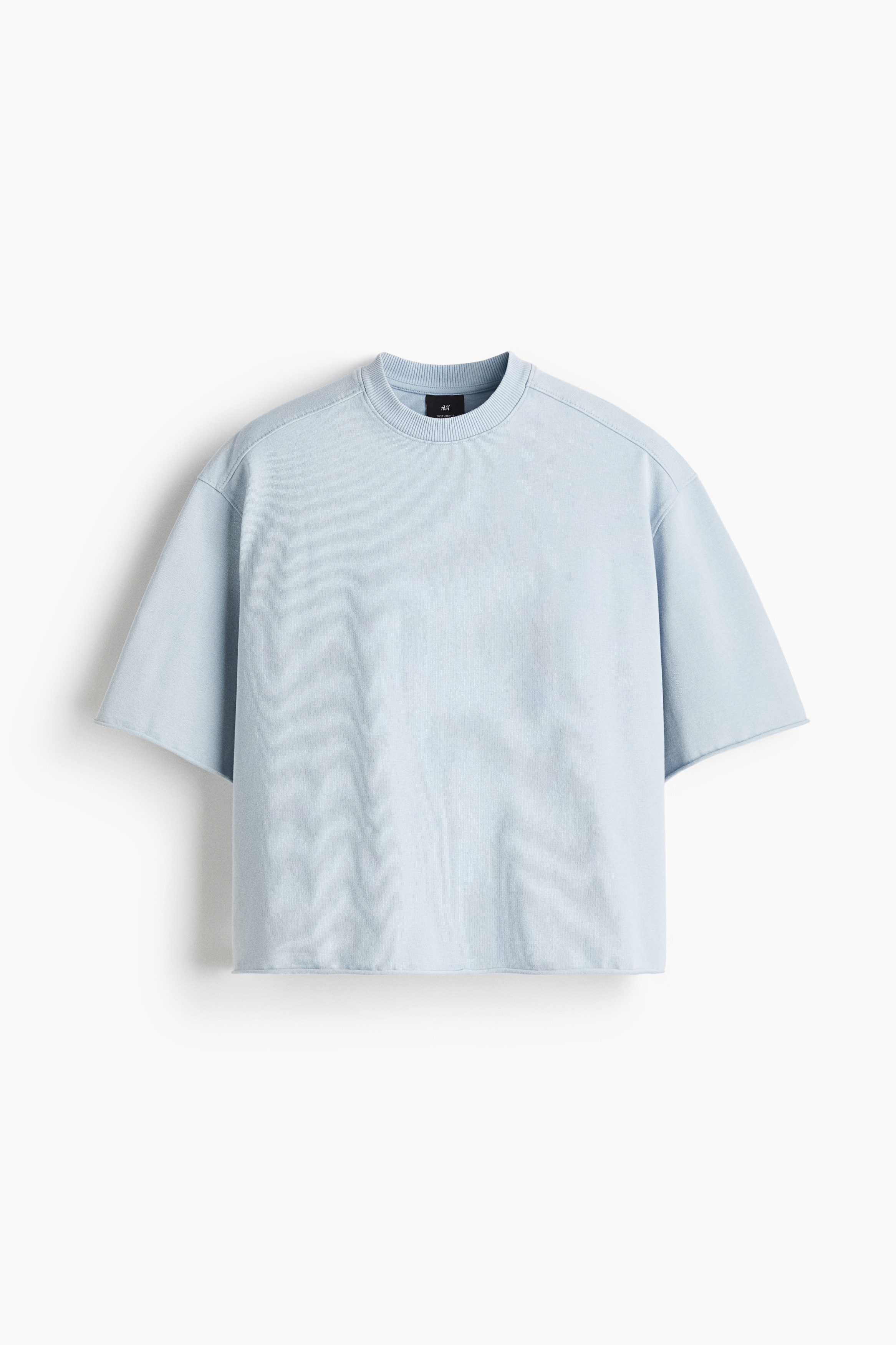Oversized Fit T-shirt - Light blue/White/Light pink/Black