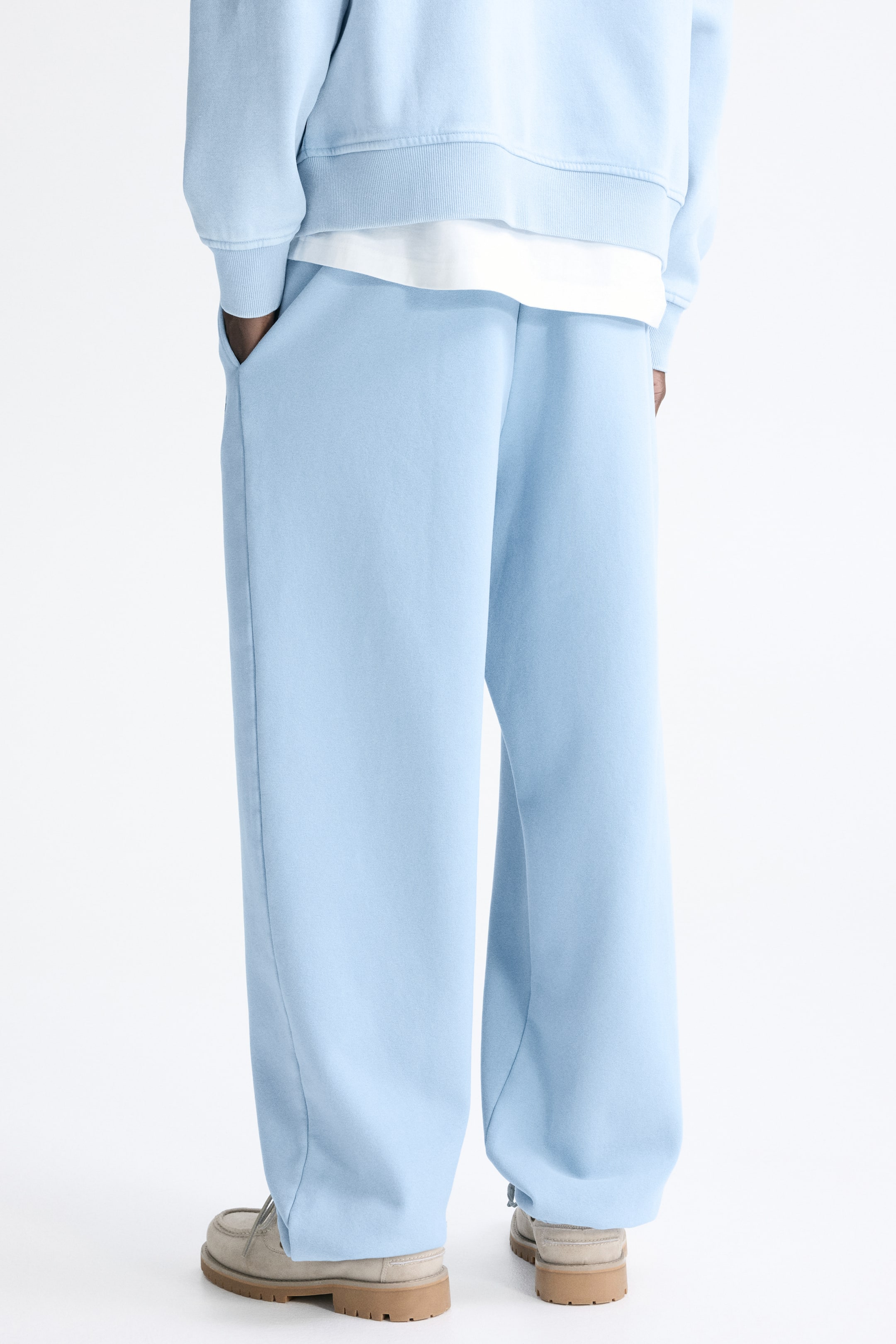 Grotere afbeelding bekijken: Sweatpants - Loose Fit - Lichtblauw - HEREN | H&M NL 4