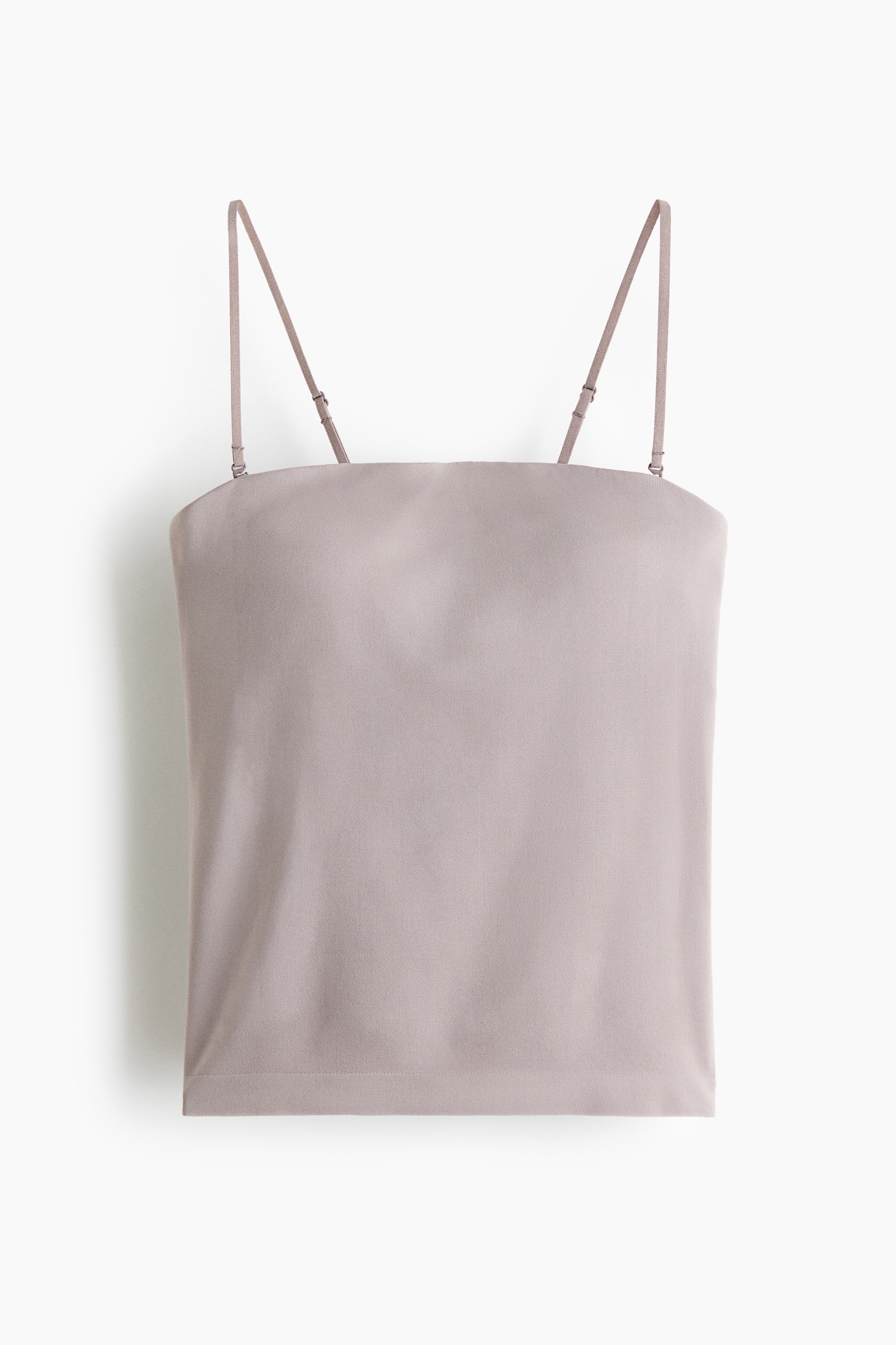 COOLMAX® Strappy top - Greige/Black/Brown