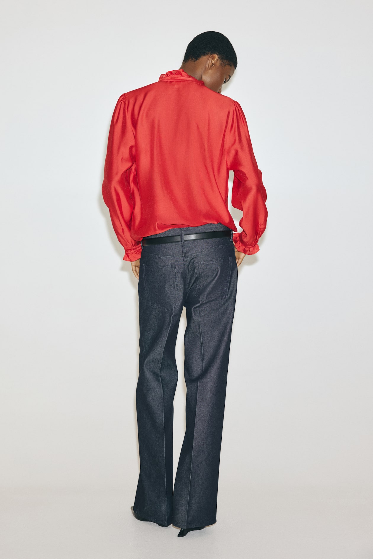 Ruffle-Collar Blouse - image 4