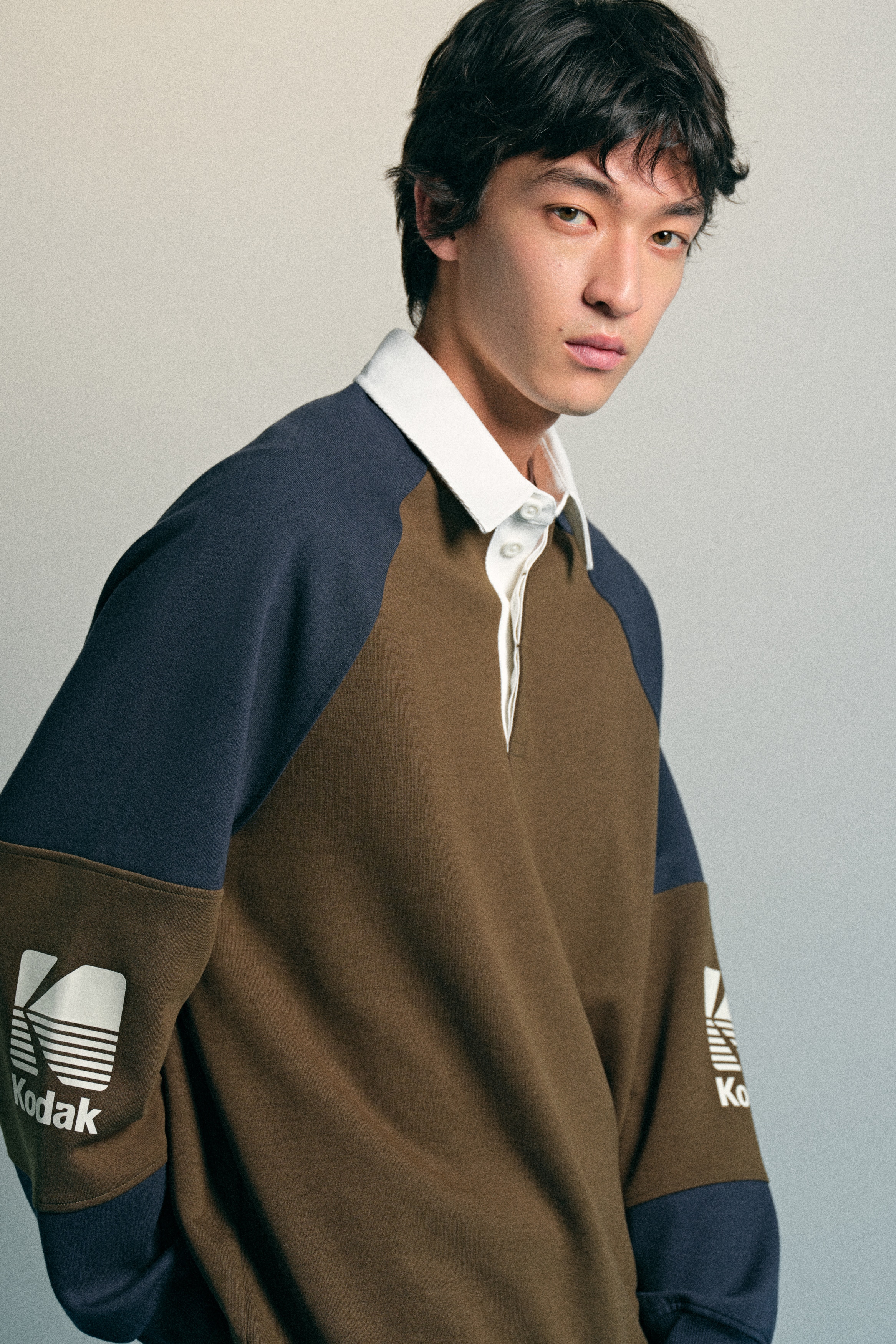 H & M - ルーズフィットラガーシャツ - グリーン