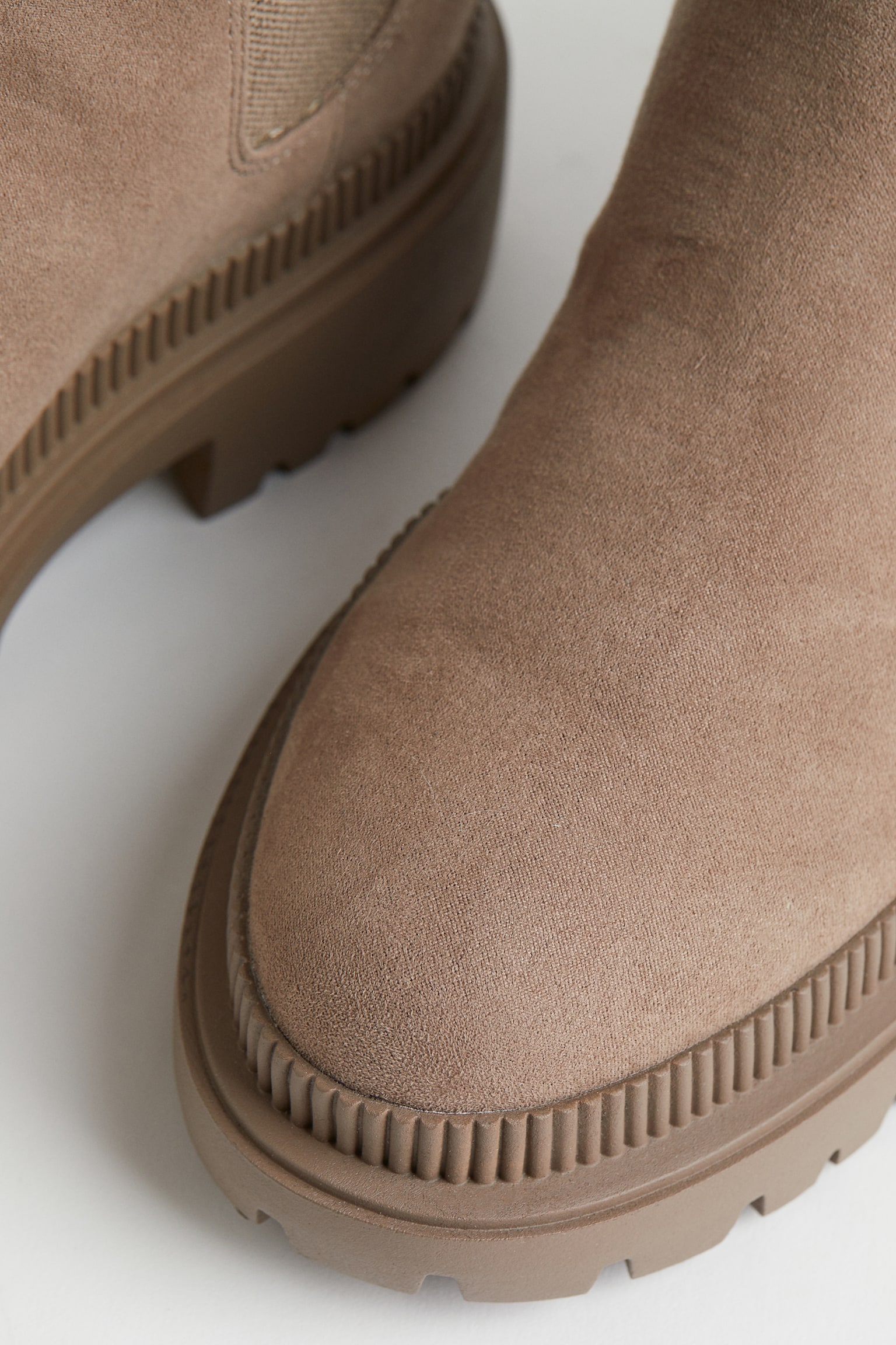 Chelsea Boots - Beige/Black - 3