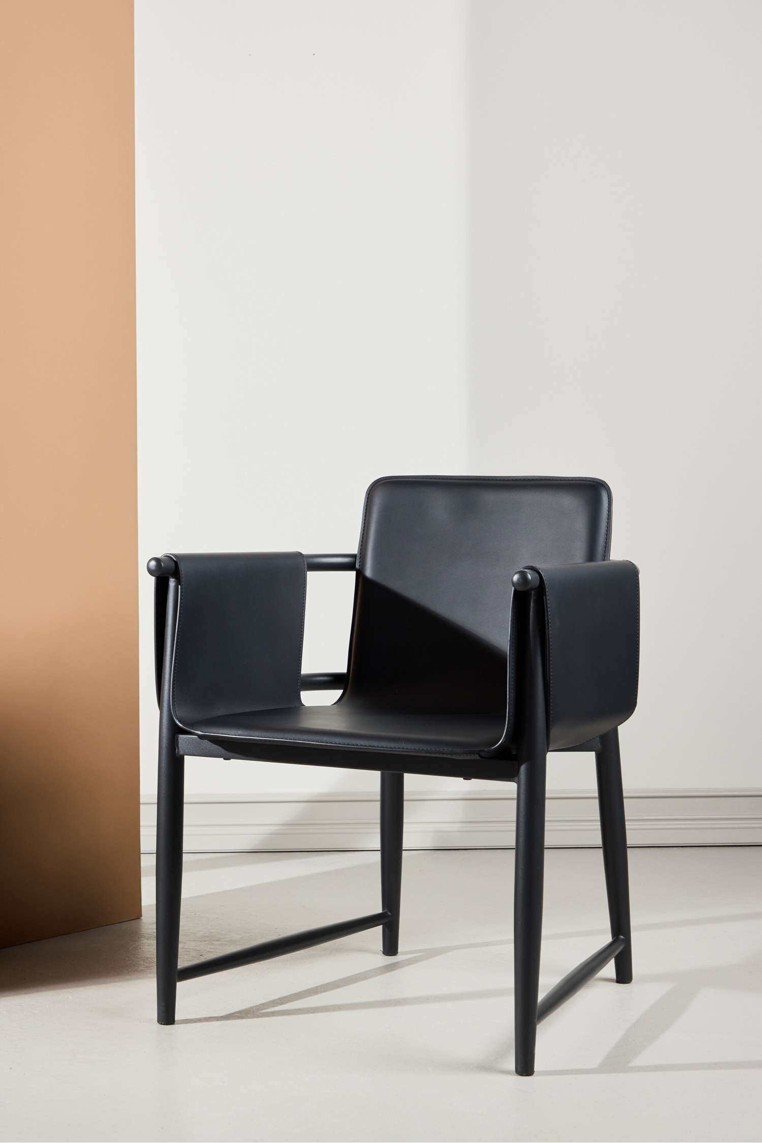Fauteuil Bjäre - Métal, Noir