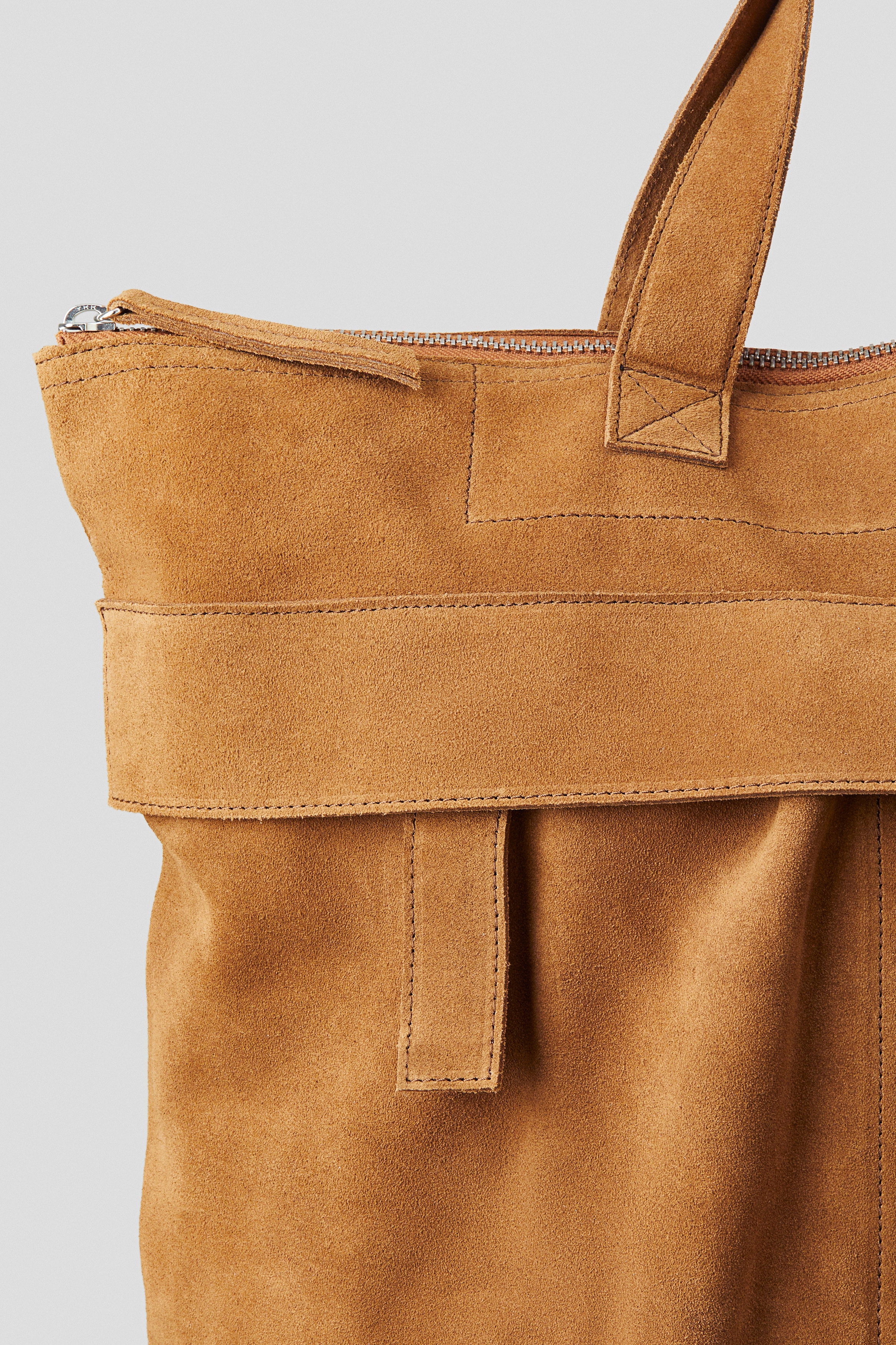 Suede Bag - Beige