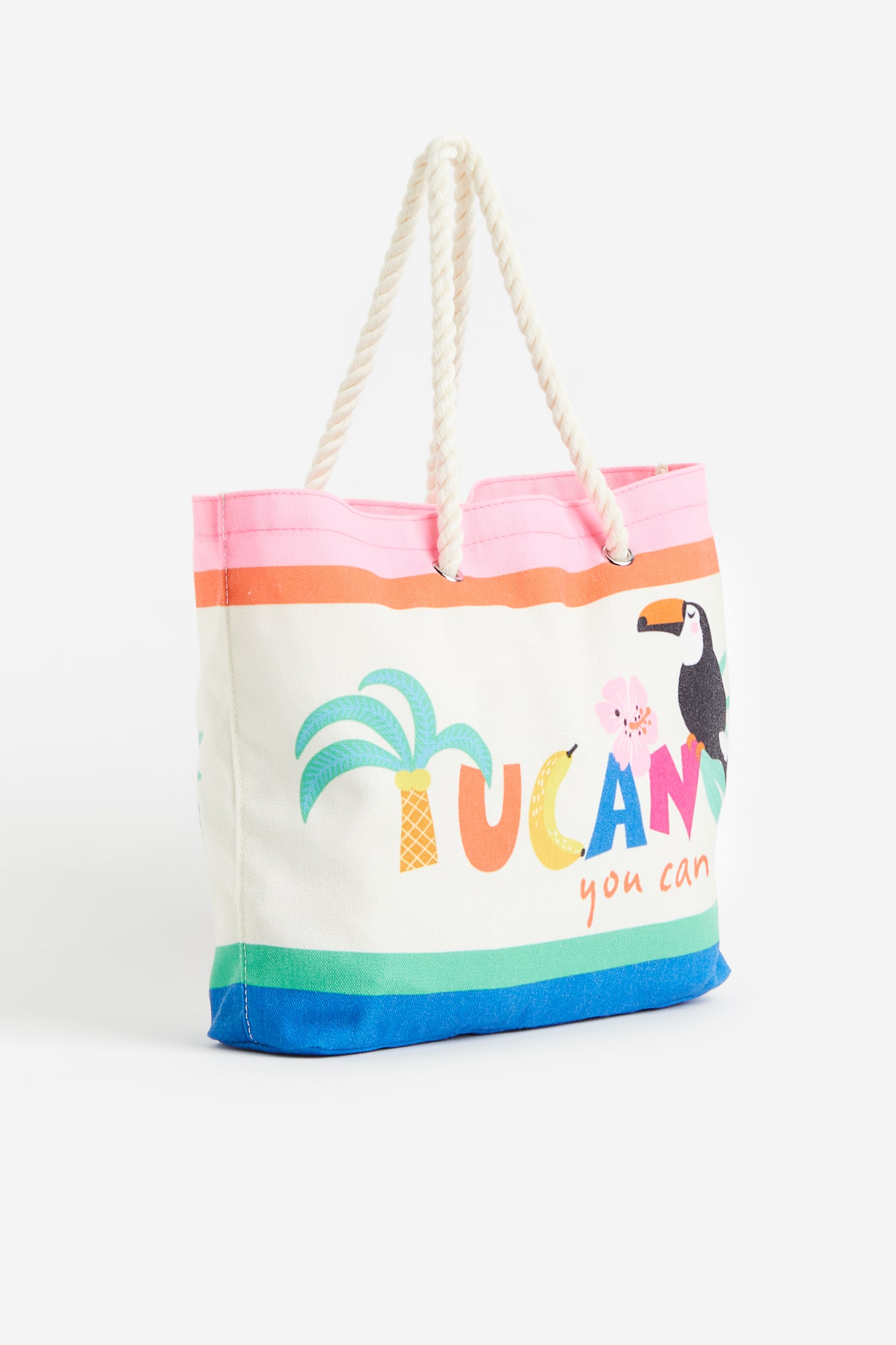 Print Shopper - Light pink/Tucan - 4