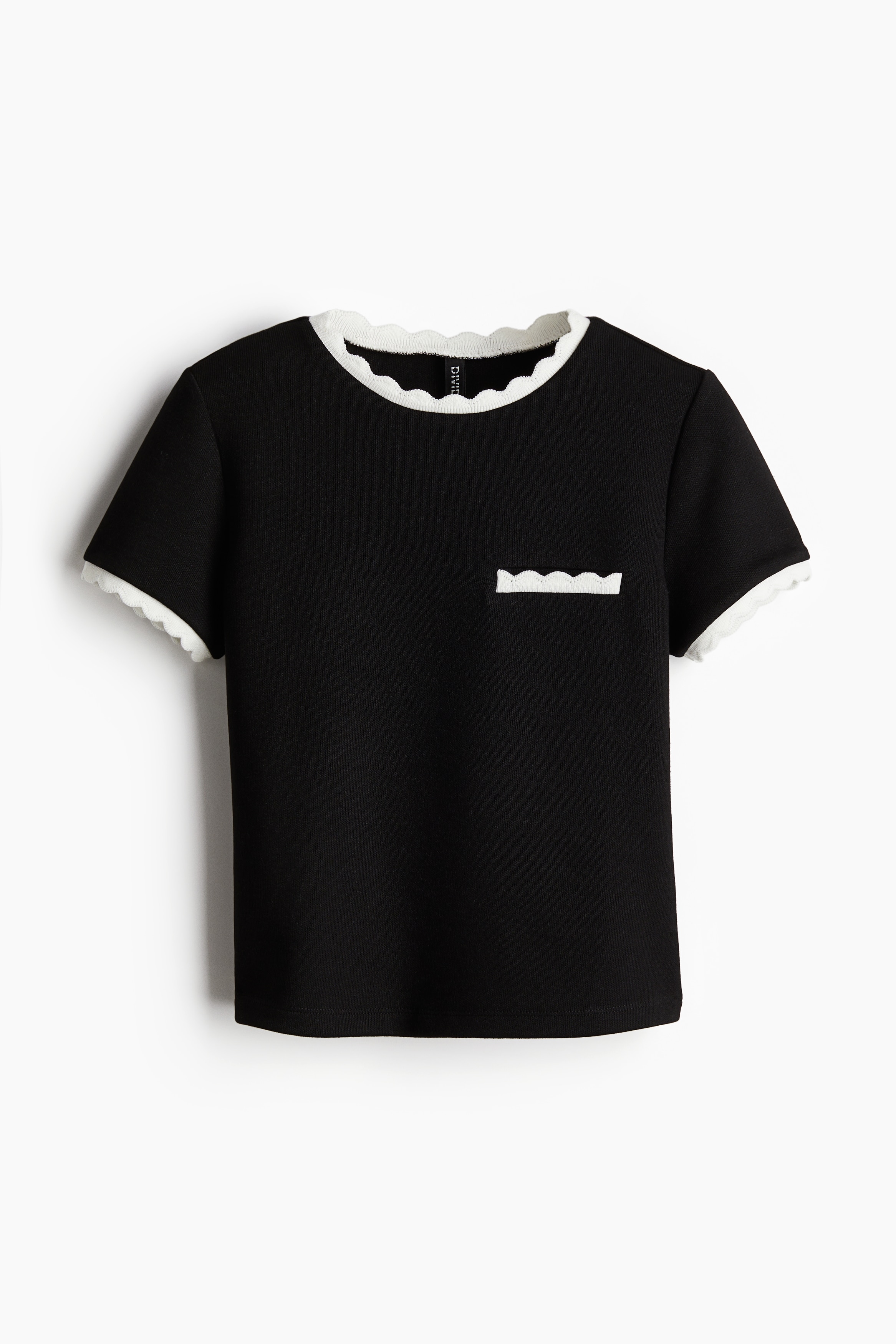 Scalloped Ribbed Top from H&M - $29.99