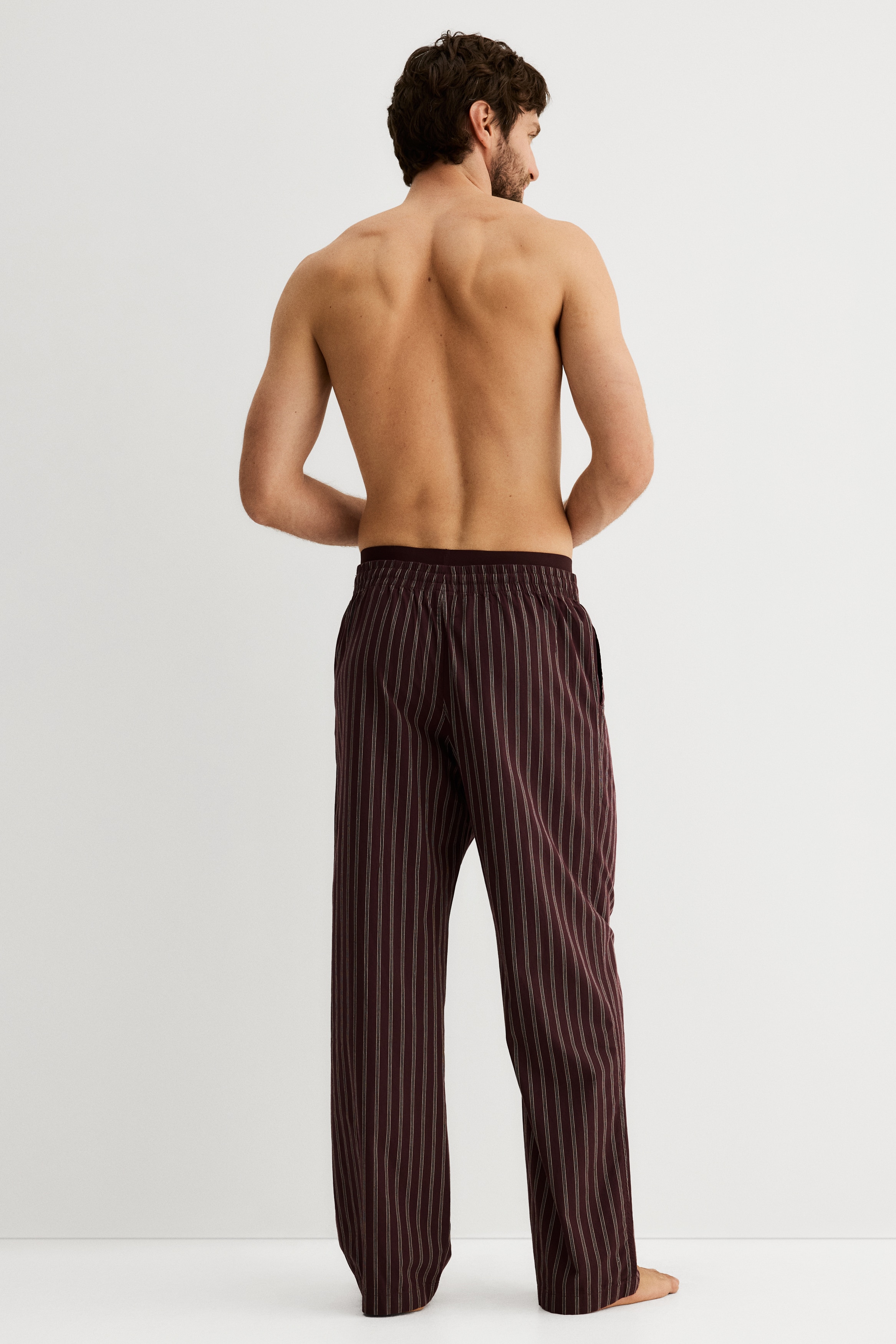 Relaxed Fit Poplin trousers