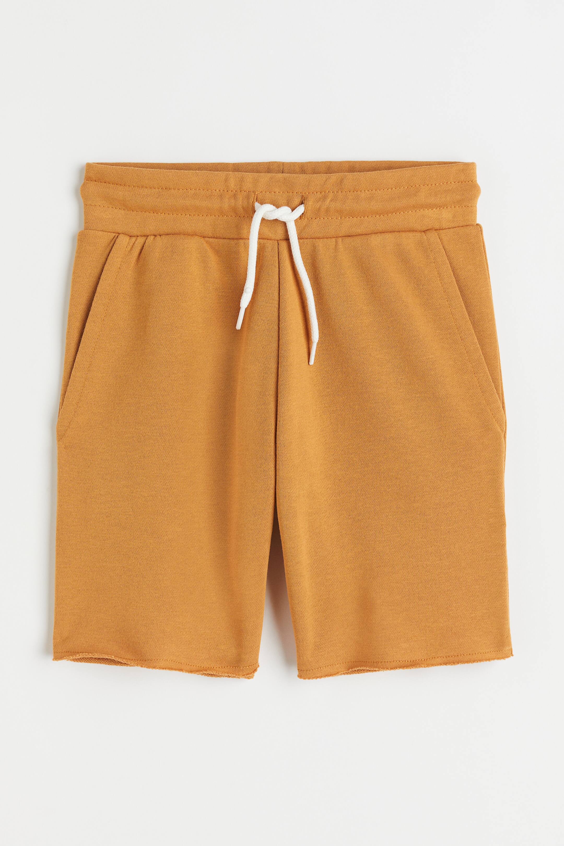 View larger image: Sweatshirt shorts - Dark yellow-beige - Kids | H&M IE 1