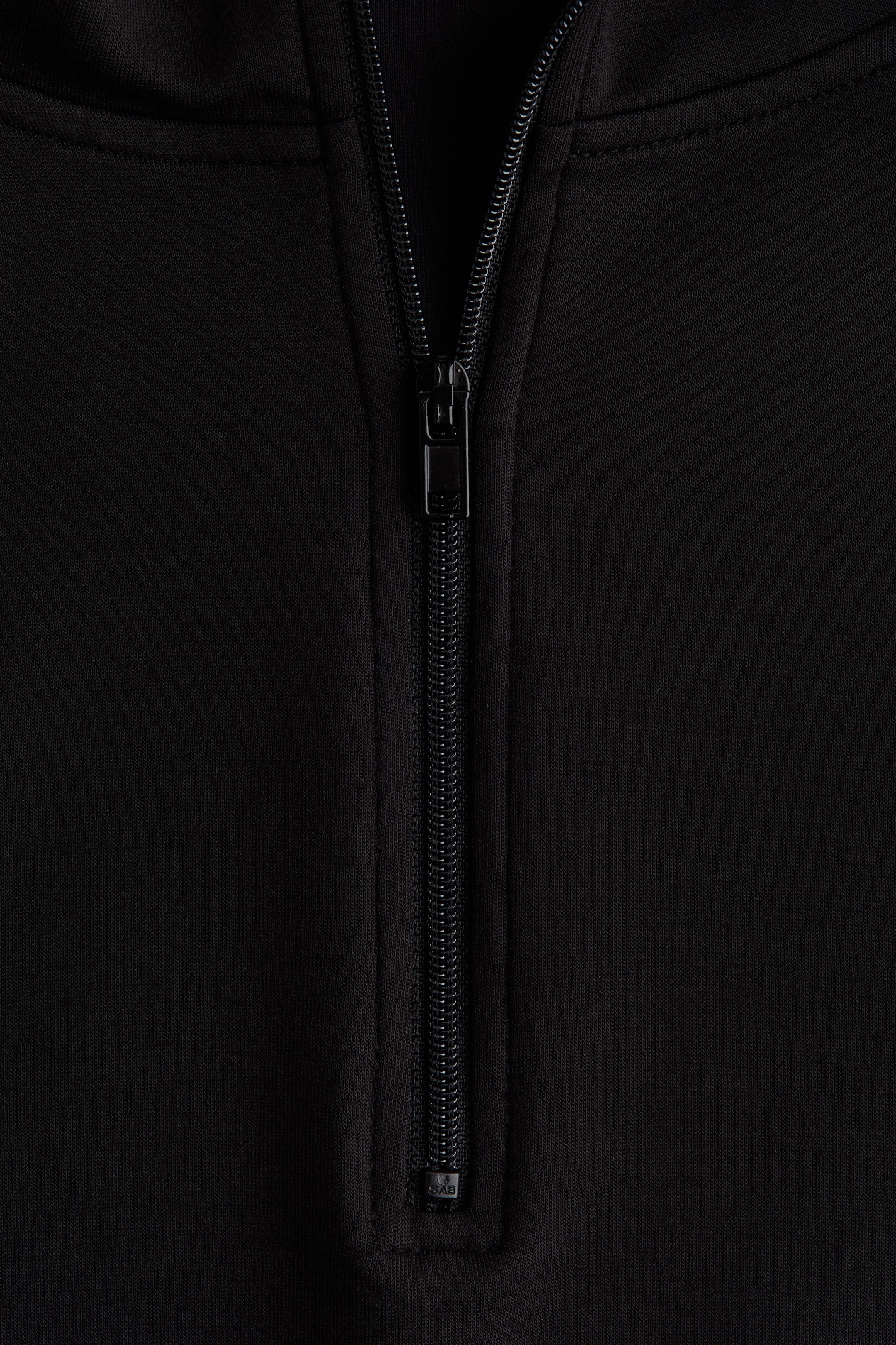 Viscose-Blend Half-Zip Sweatshirt