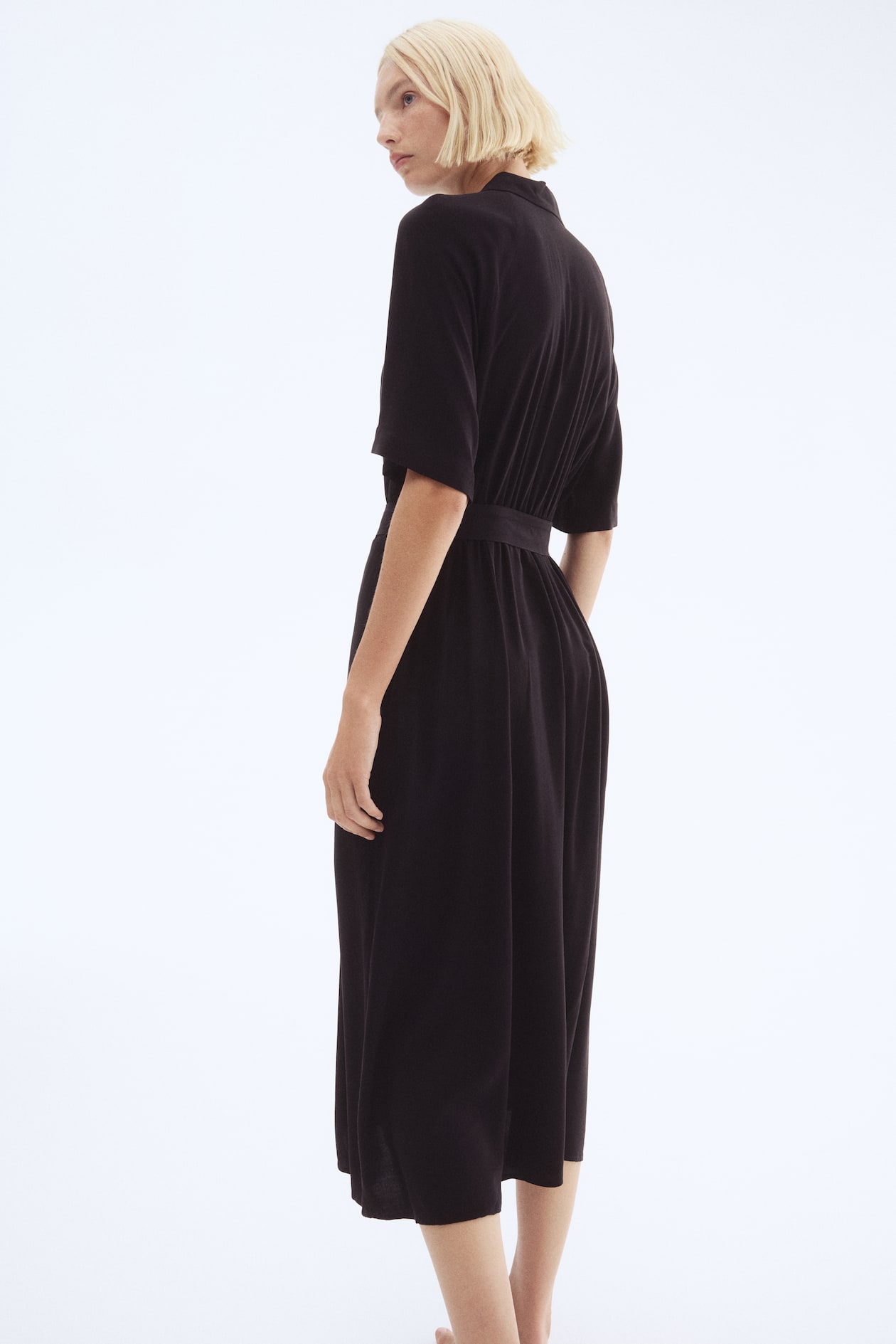 Tie-belt Shirt Dress - image 3