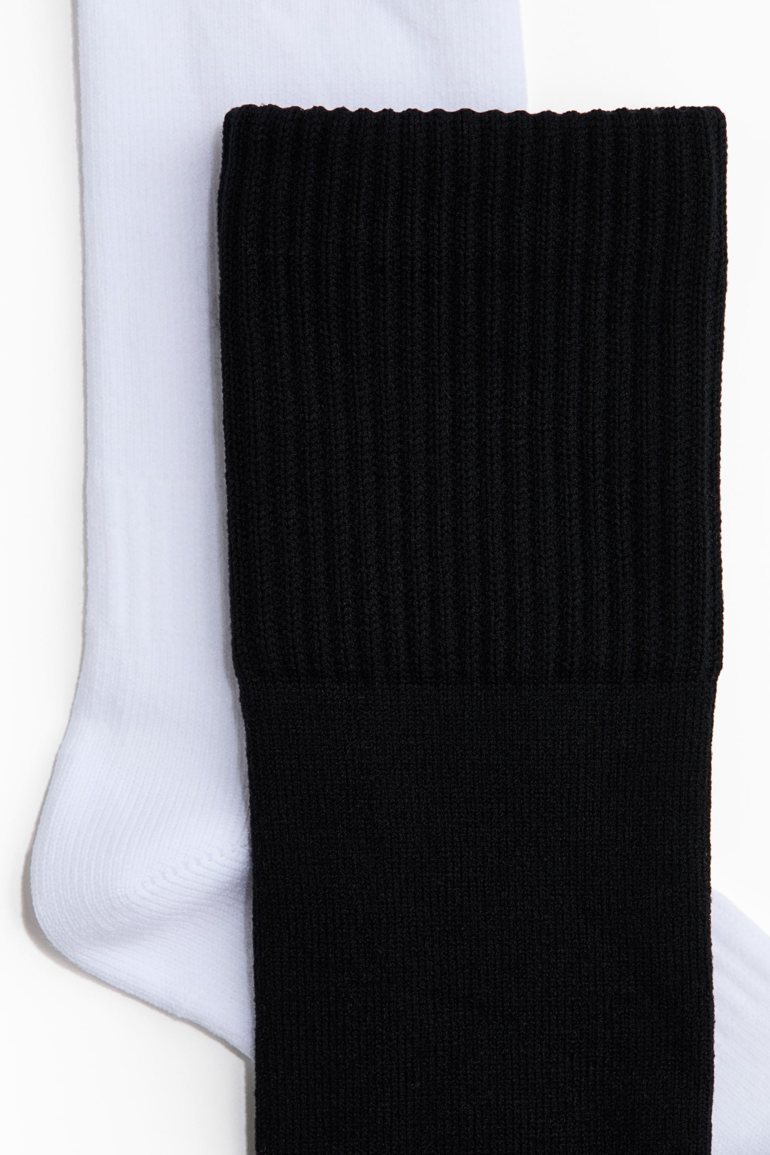 2-pack football socks with DryMove™ - White/Blue/Black/Red/White - 2