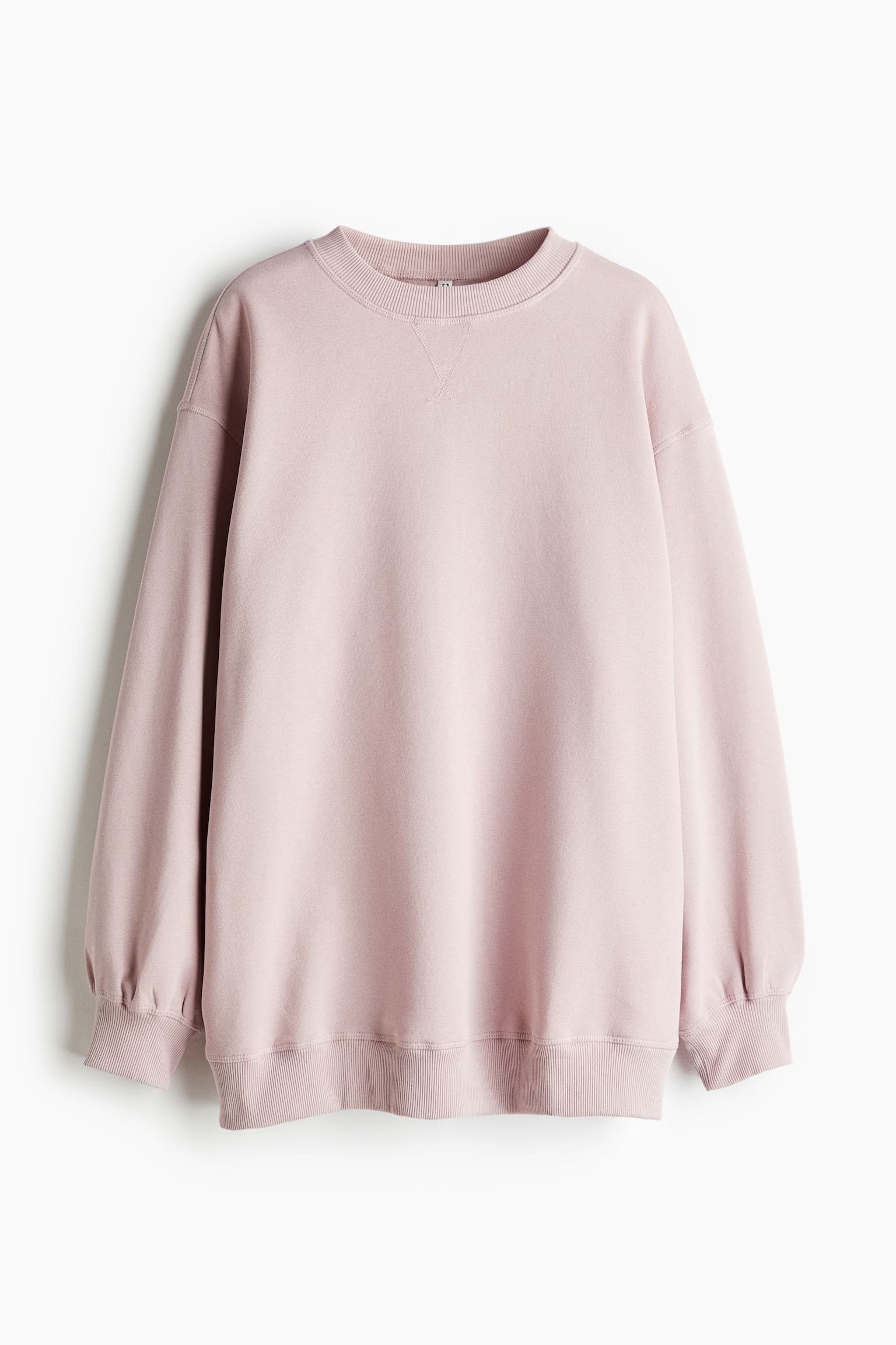 Oversized sweatshirt - Light dusty pink/Dark grey/Navy blue/Light blue/Black/Navy blue/A/Light turquoise/Light grey marl/Light beige/White - 2