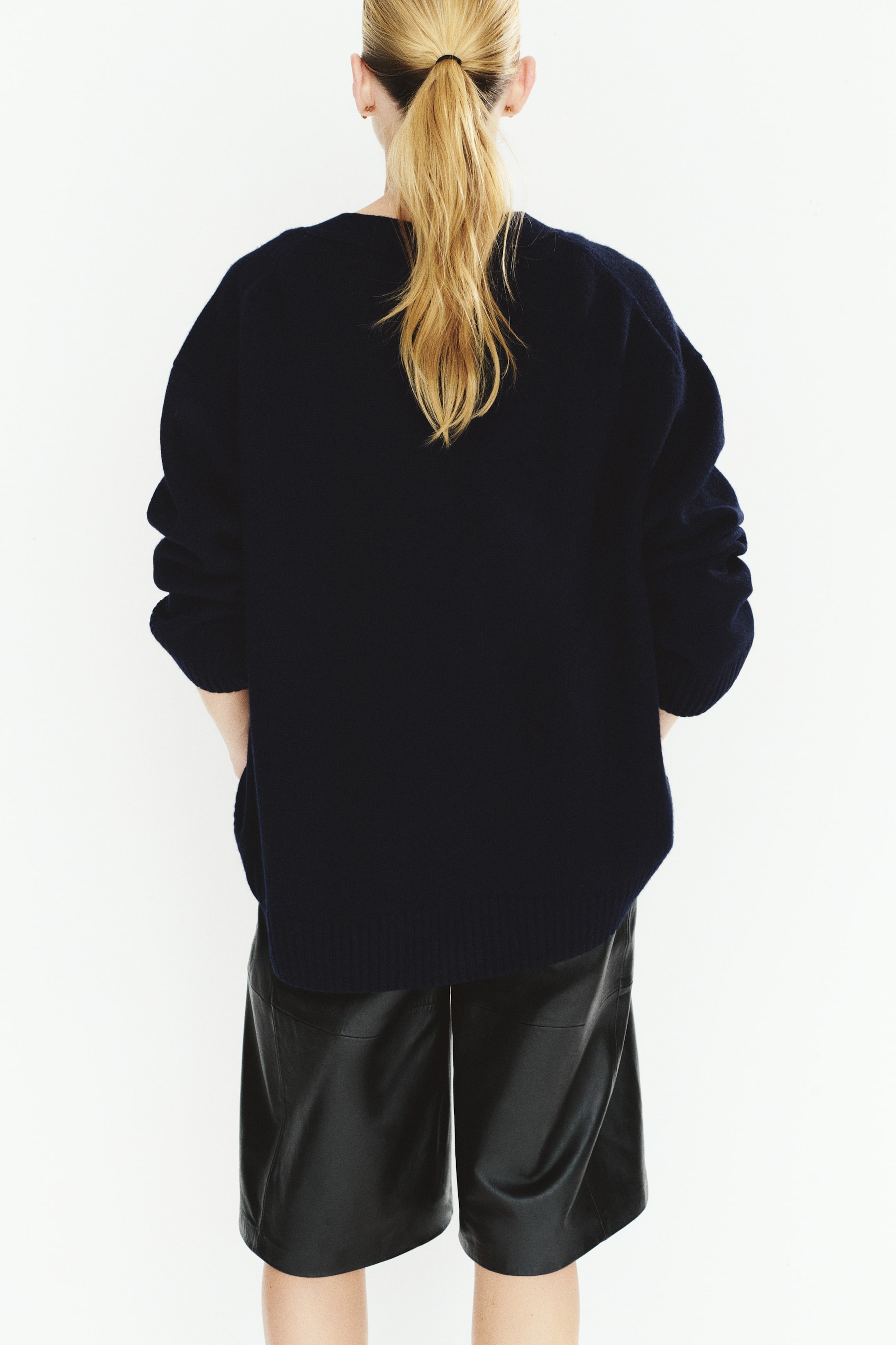 Oversized Wool Cardigan