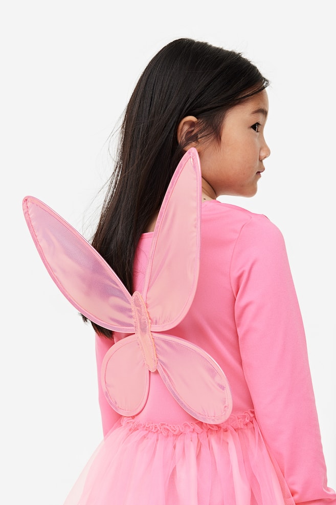 Winged dance dress - Pink/Unicorn - 3