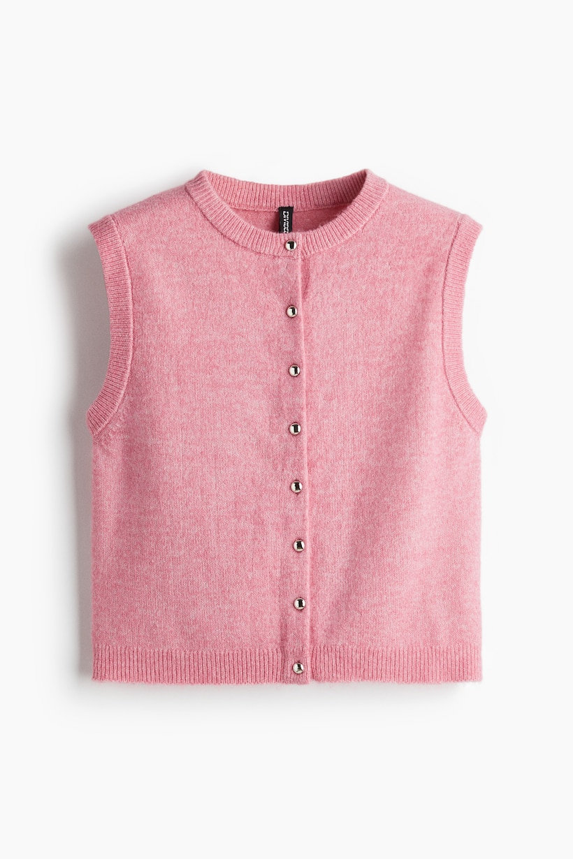 Rose Poudré Gilet Rose Pastel Gilets Et Pulls Roses Femme Acheter