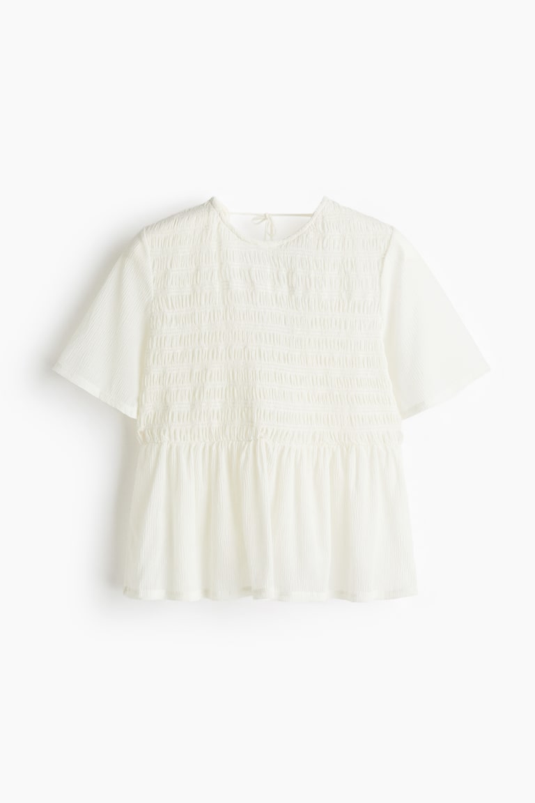 Bluza sa volanom i žabicama