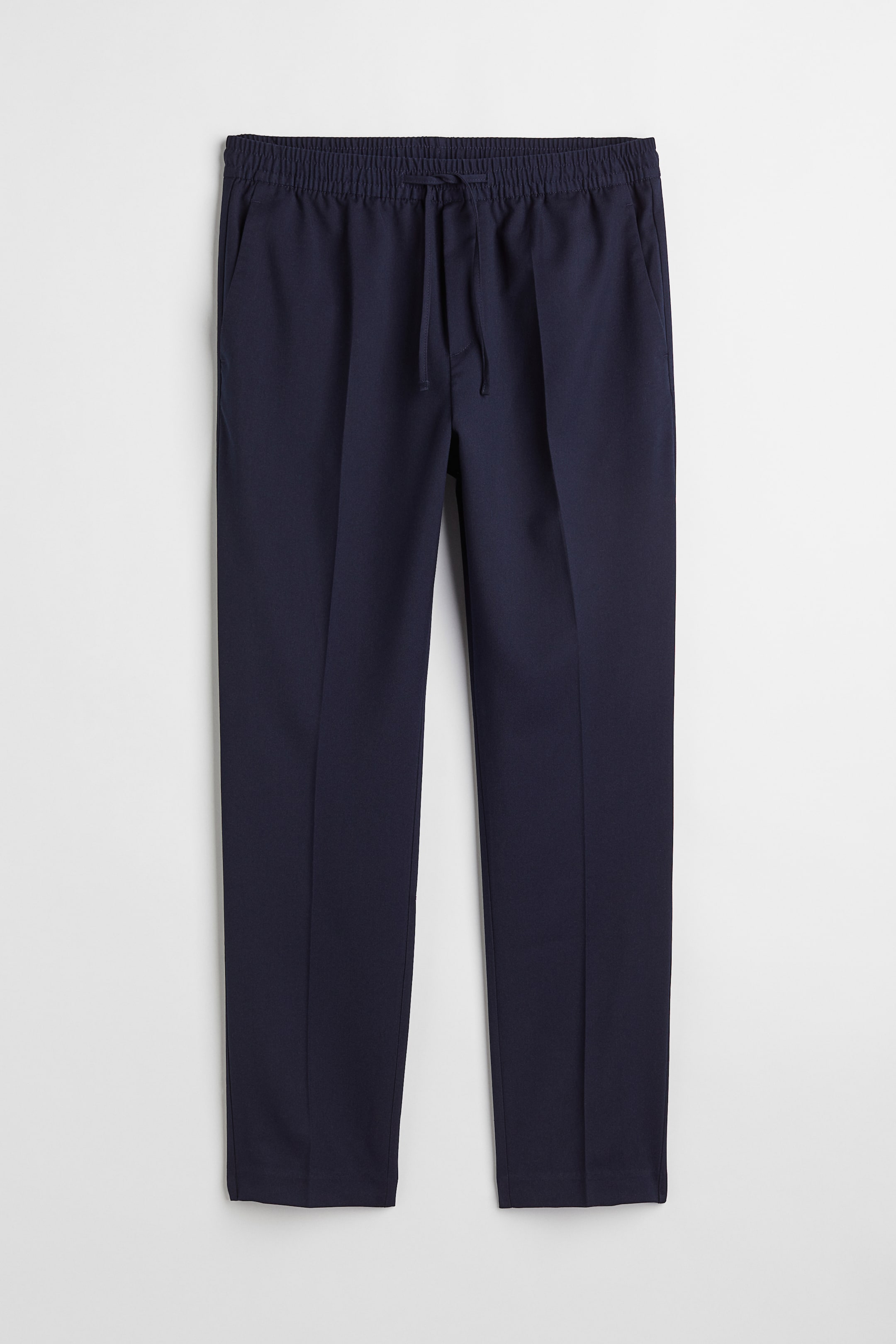 הצגת תמונה גדולה יותר: מכנסי טרנינג Slim Fit - Navy blue - Men | H&M IL 1