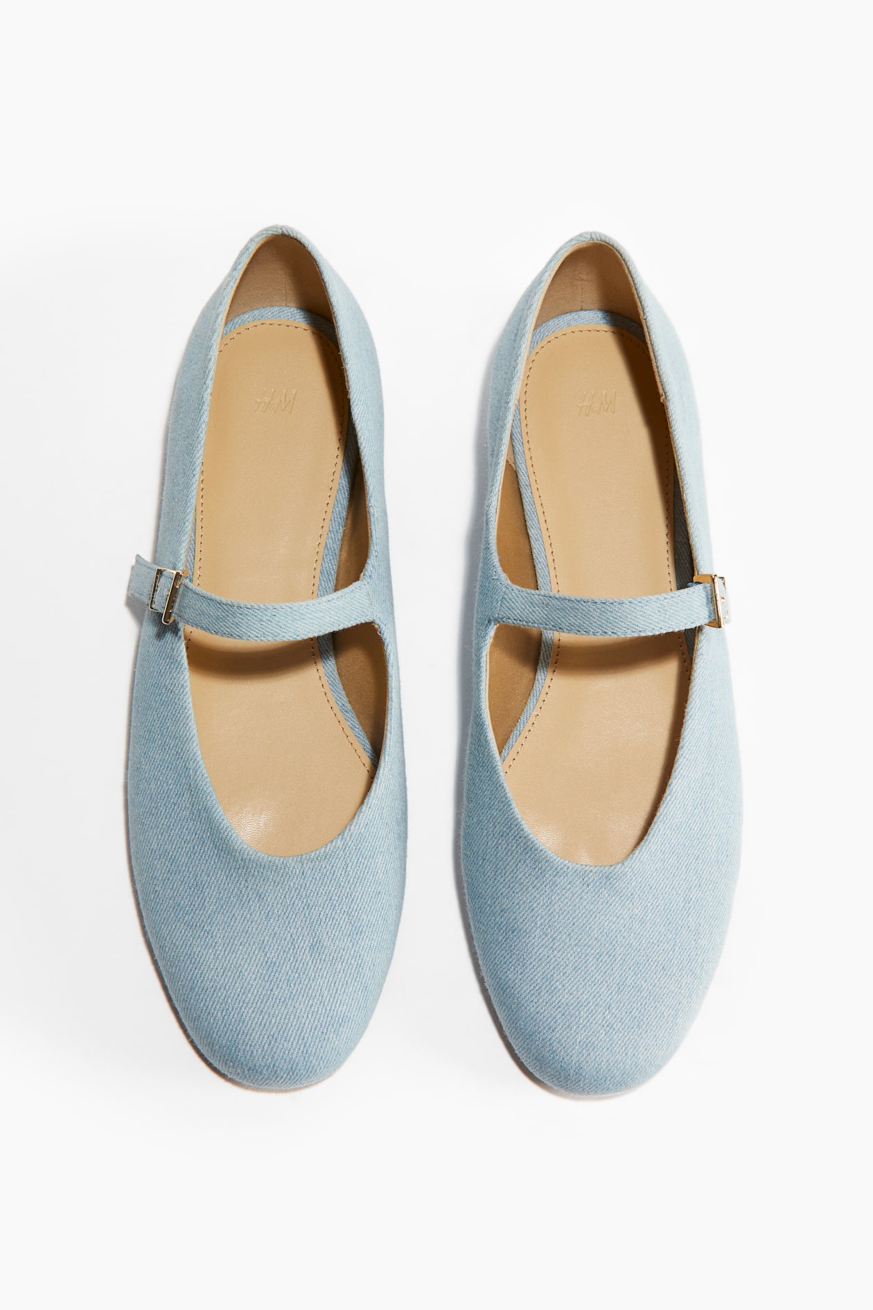 Ballerines Mary Jane - Bleu denim clair - FEMME | H&M FR