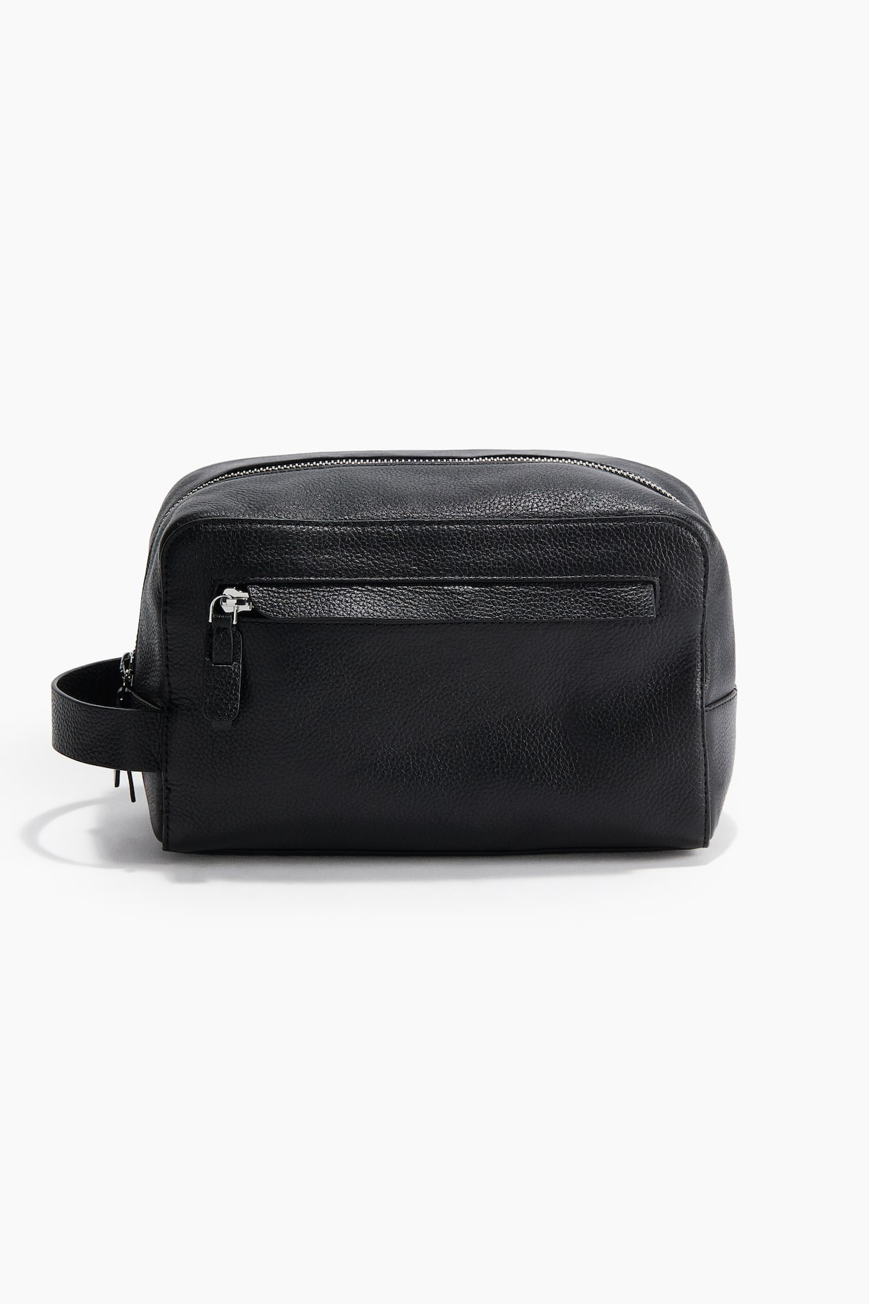 Kulturtasche aus Leder Schwarz Men H&M DE