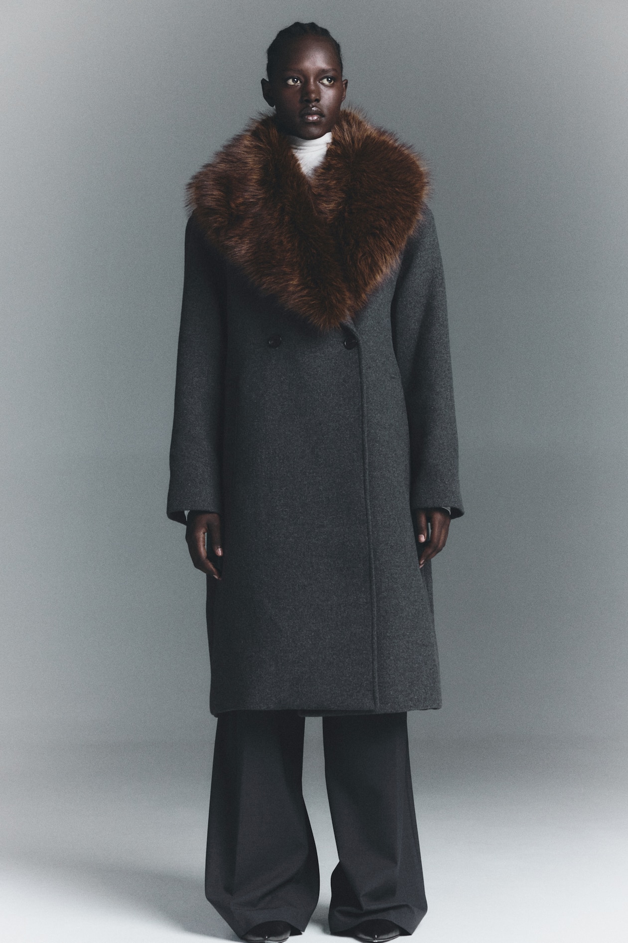 Double-Breasted Coat - image 4