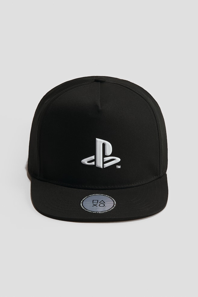 Boné com motivo estampado - Preto/PlayStation - 1