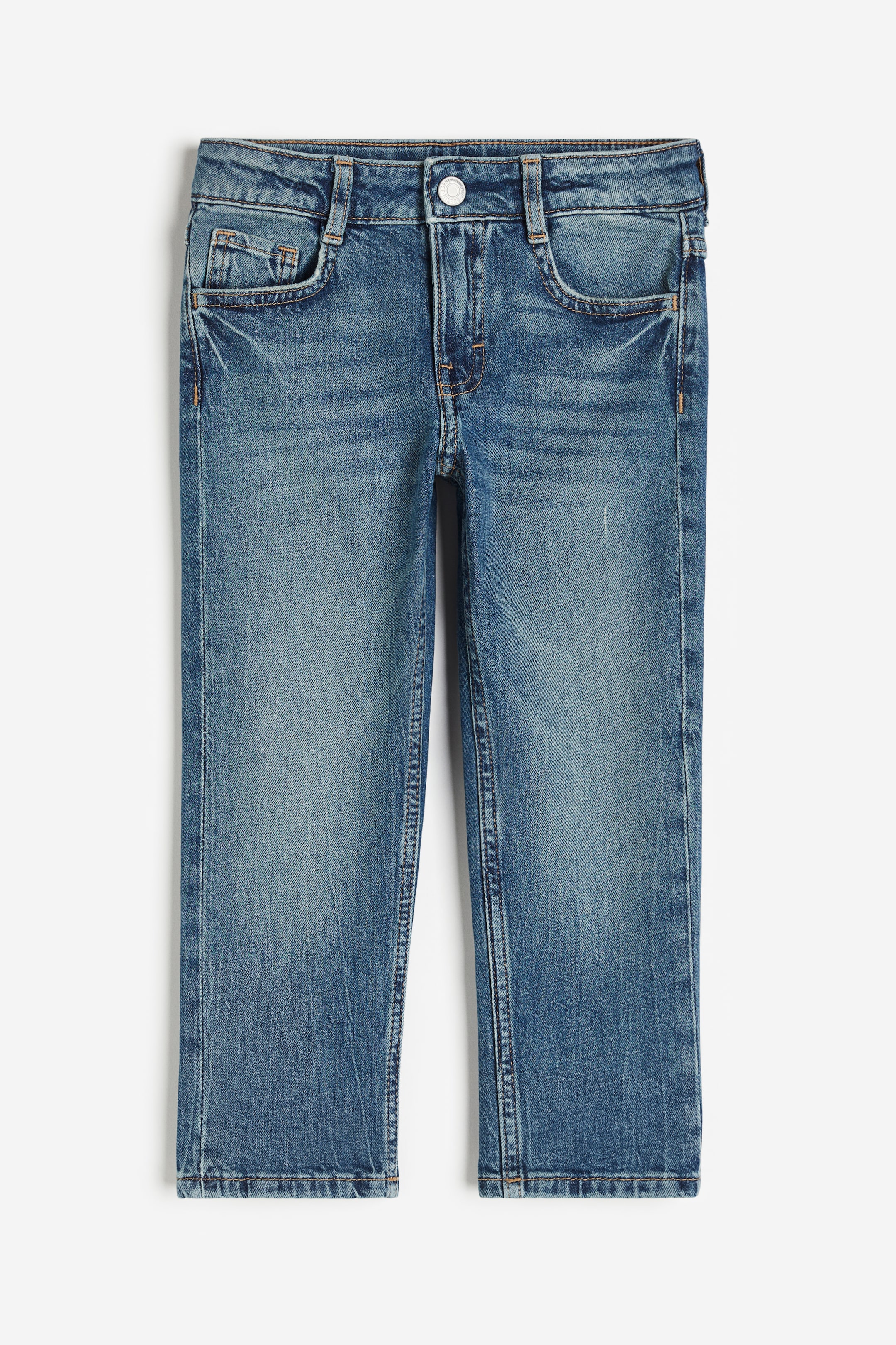 Se større billede: Straight Leg Jeans - Denimblå - BØRN | H&M DK 1