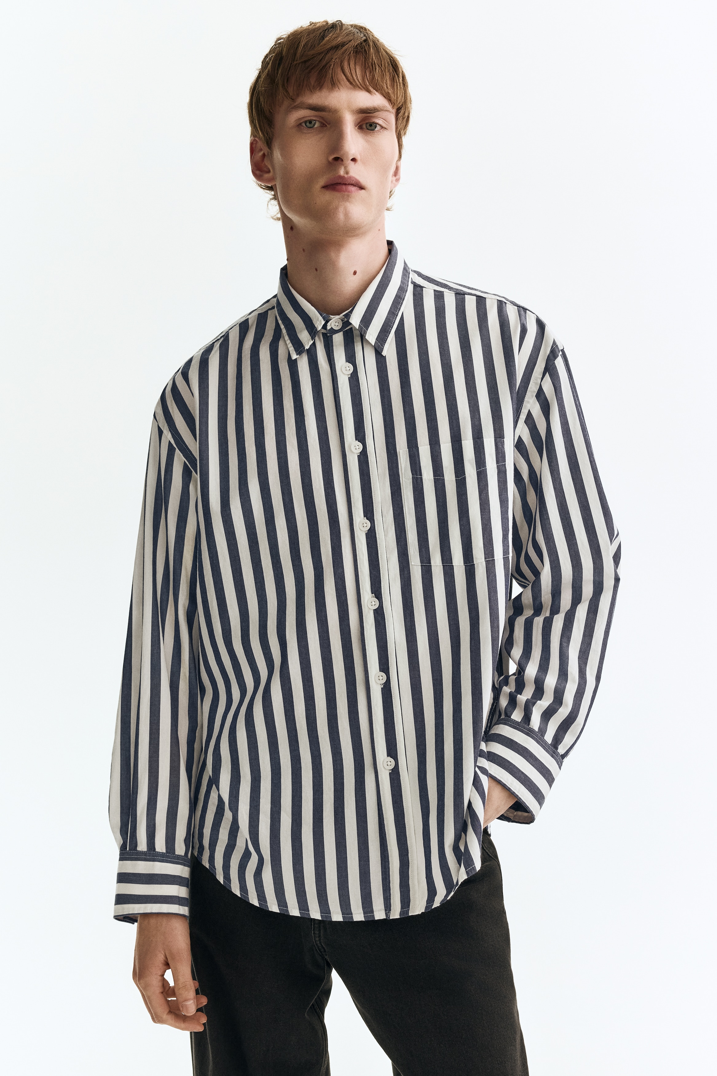 Relaxed-Fit Poplin Shirt from H&M - $29.99