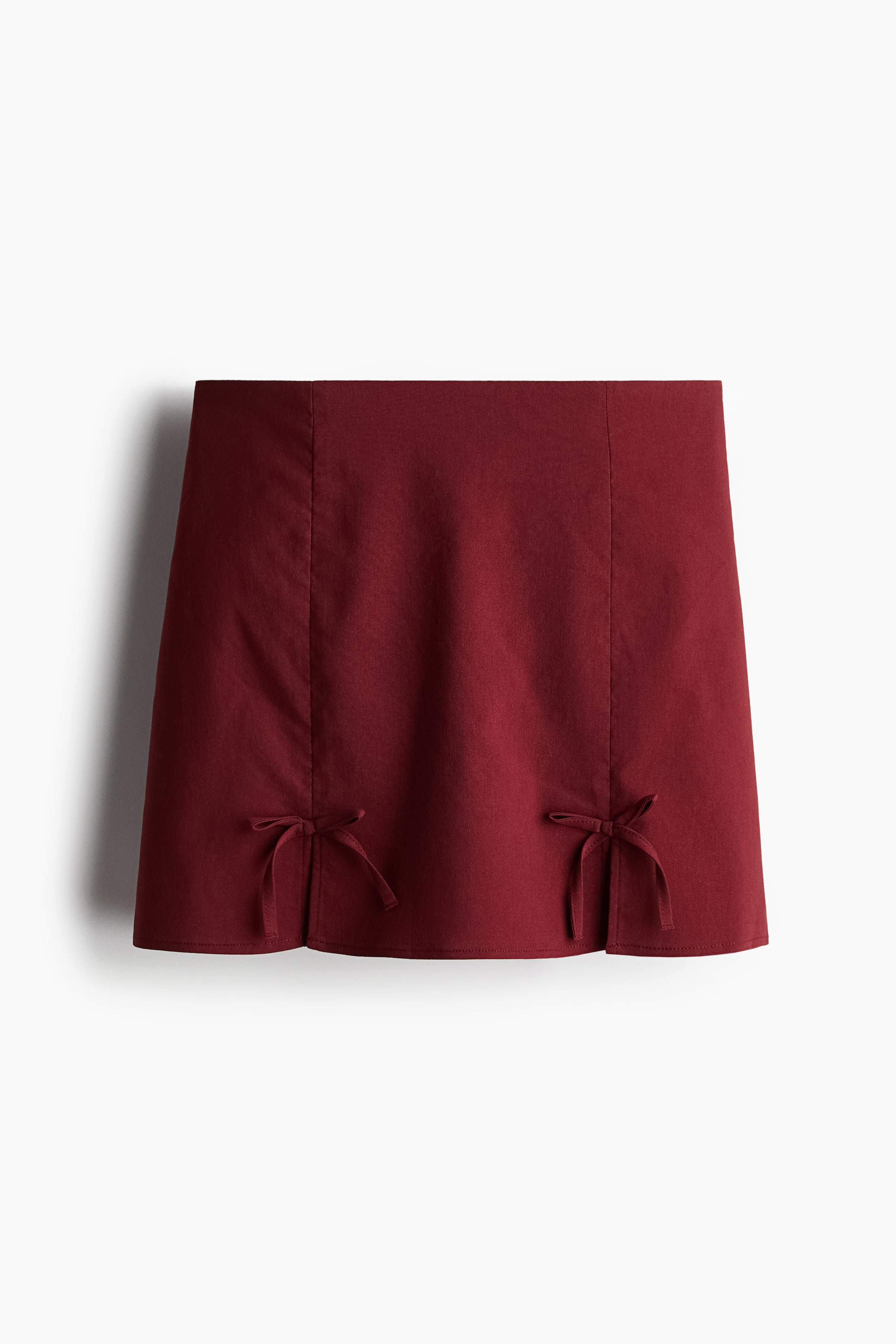 Bow-Detail Mini Skirt