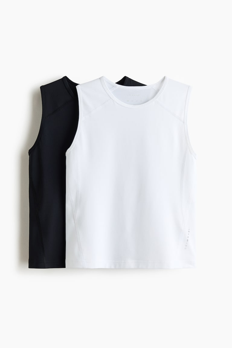 Dve sportske majice bez rukava Slim Fit DryMove™