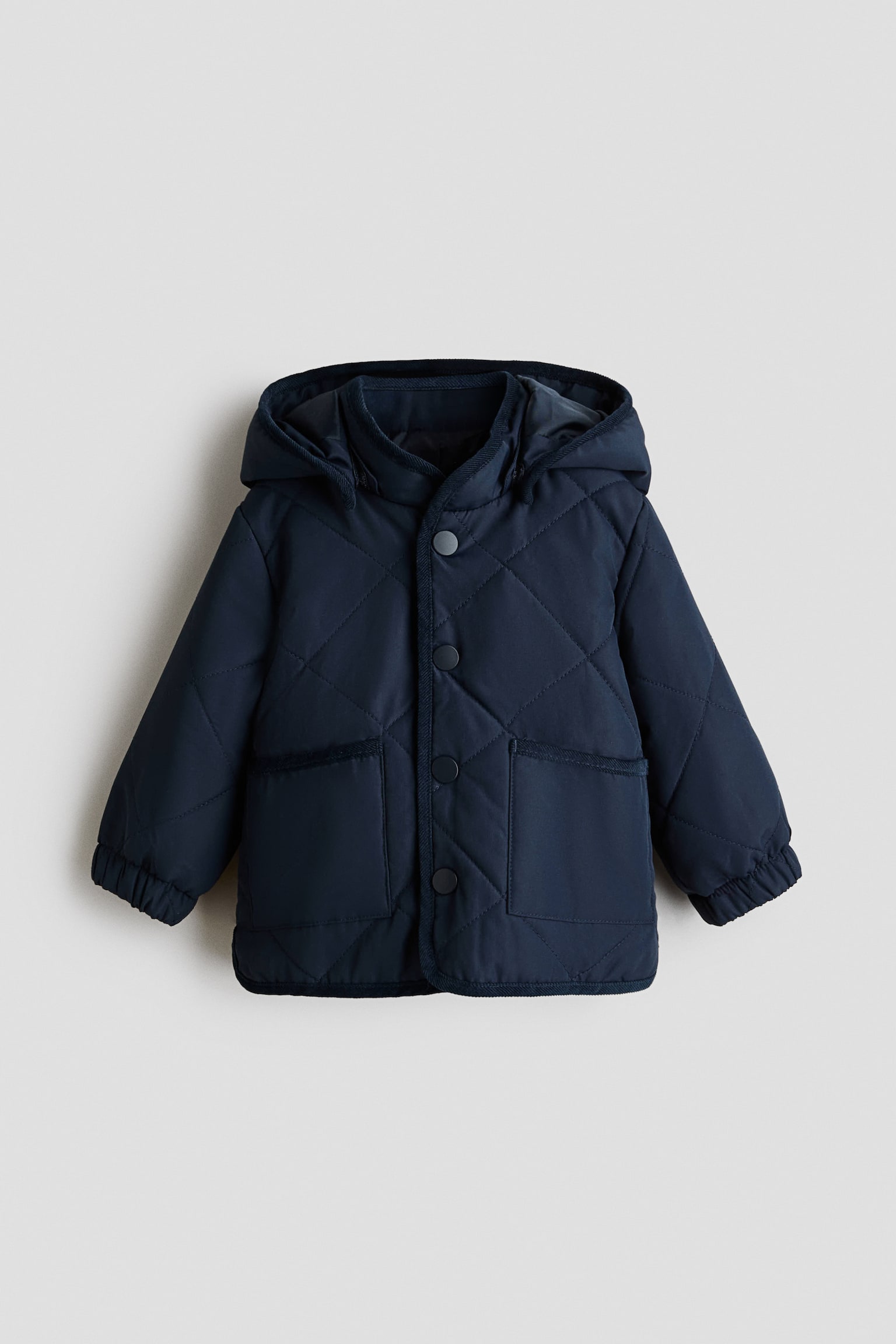 Steppjacke - Marineblau/Hellrosa/Hellrosa