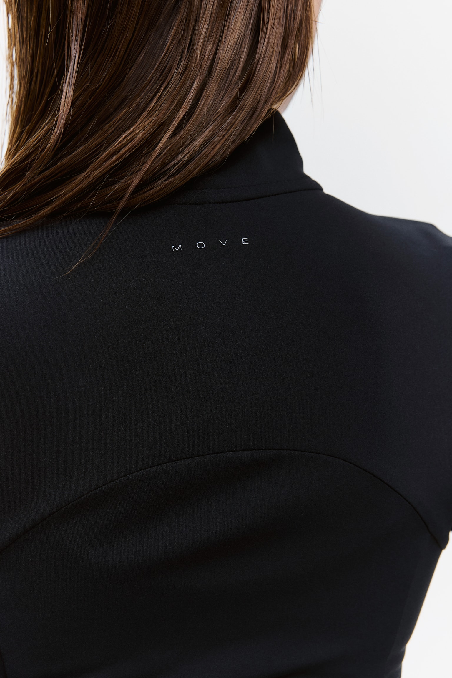 Zip-through sports jacket with SoftMove™ - Black/Truffle grey/Warm grey - 6
