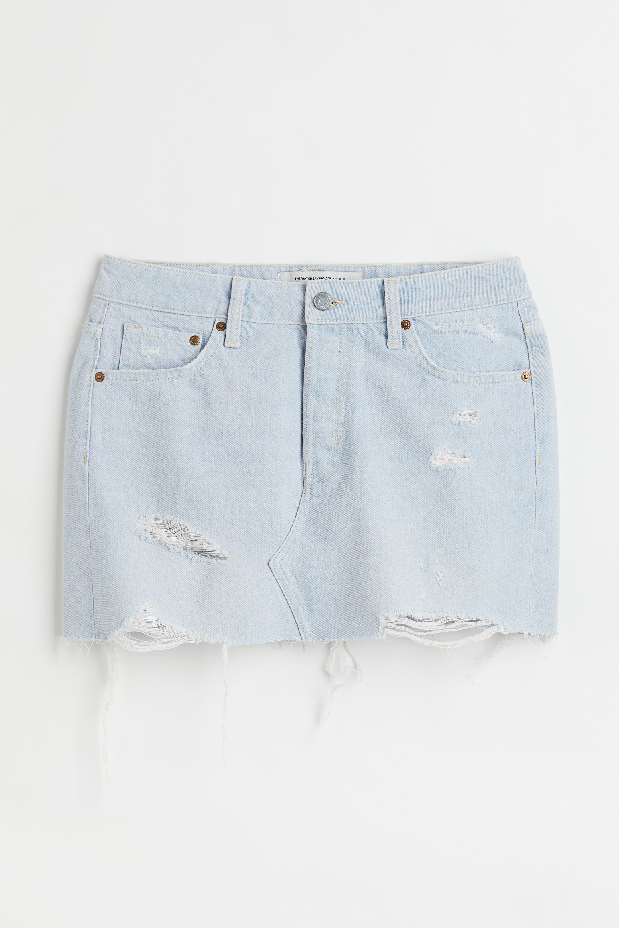 Denim Mini Skirt