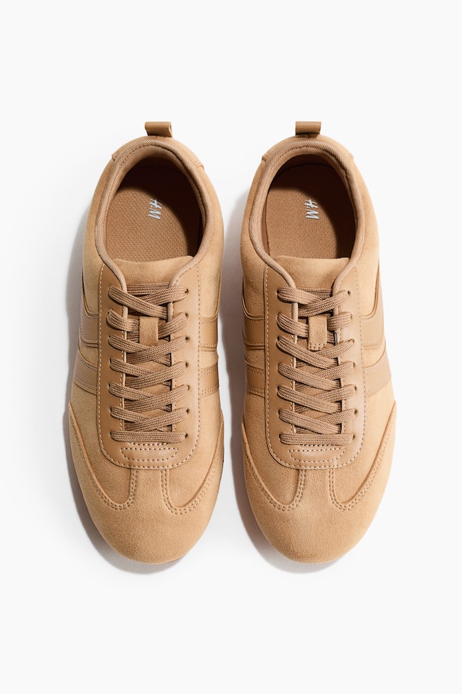 Sneakers - Beige/Argenté/blanc/Beige clair - 1