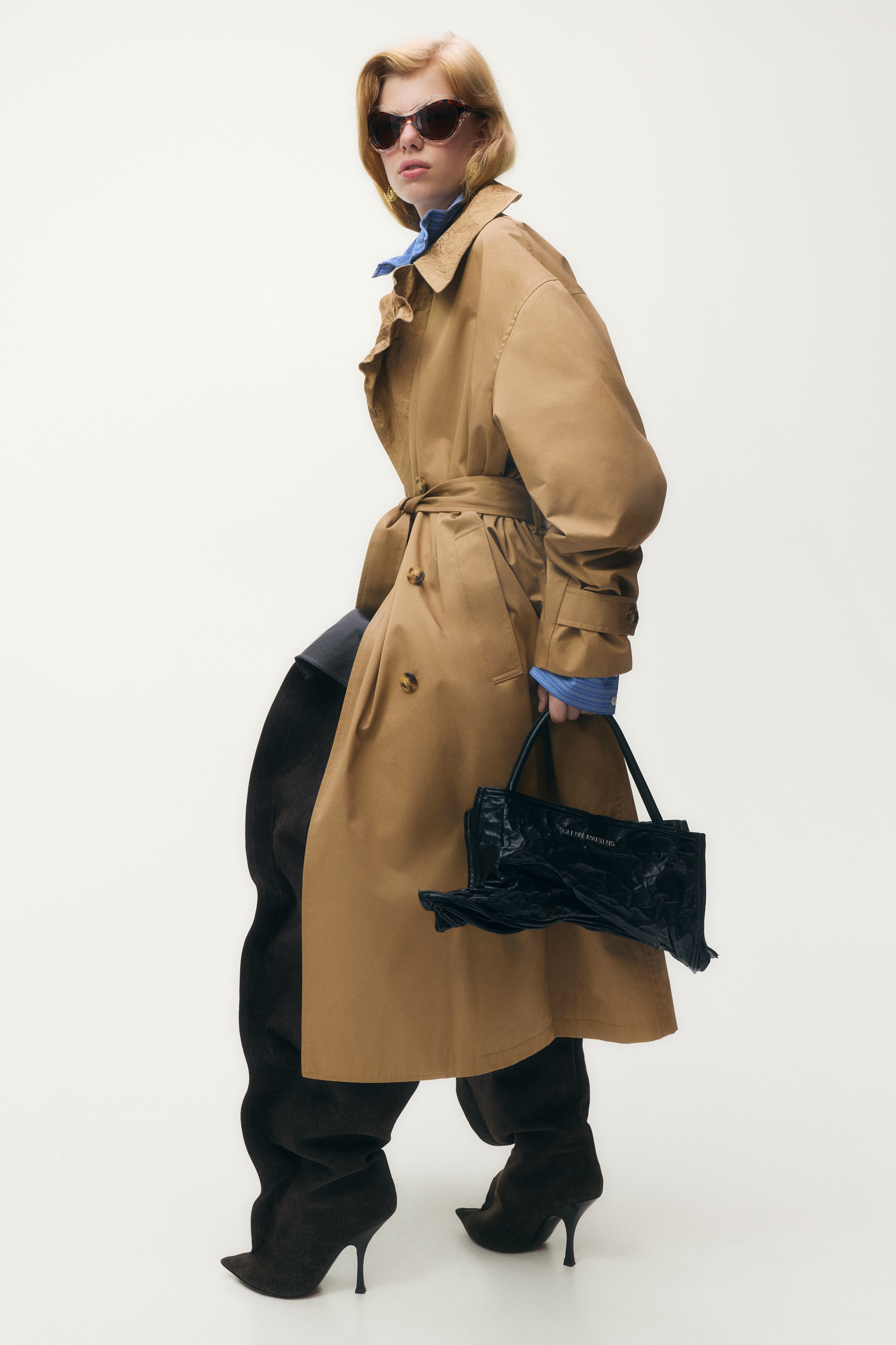 Trench Coat - Beige - Ladies | H&M US