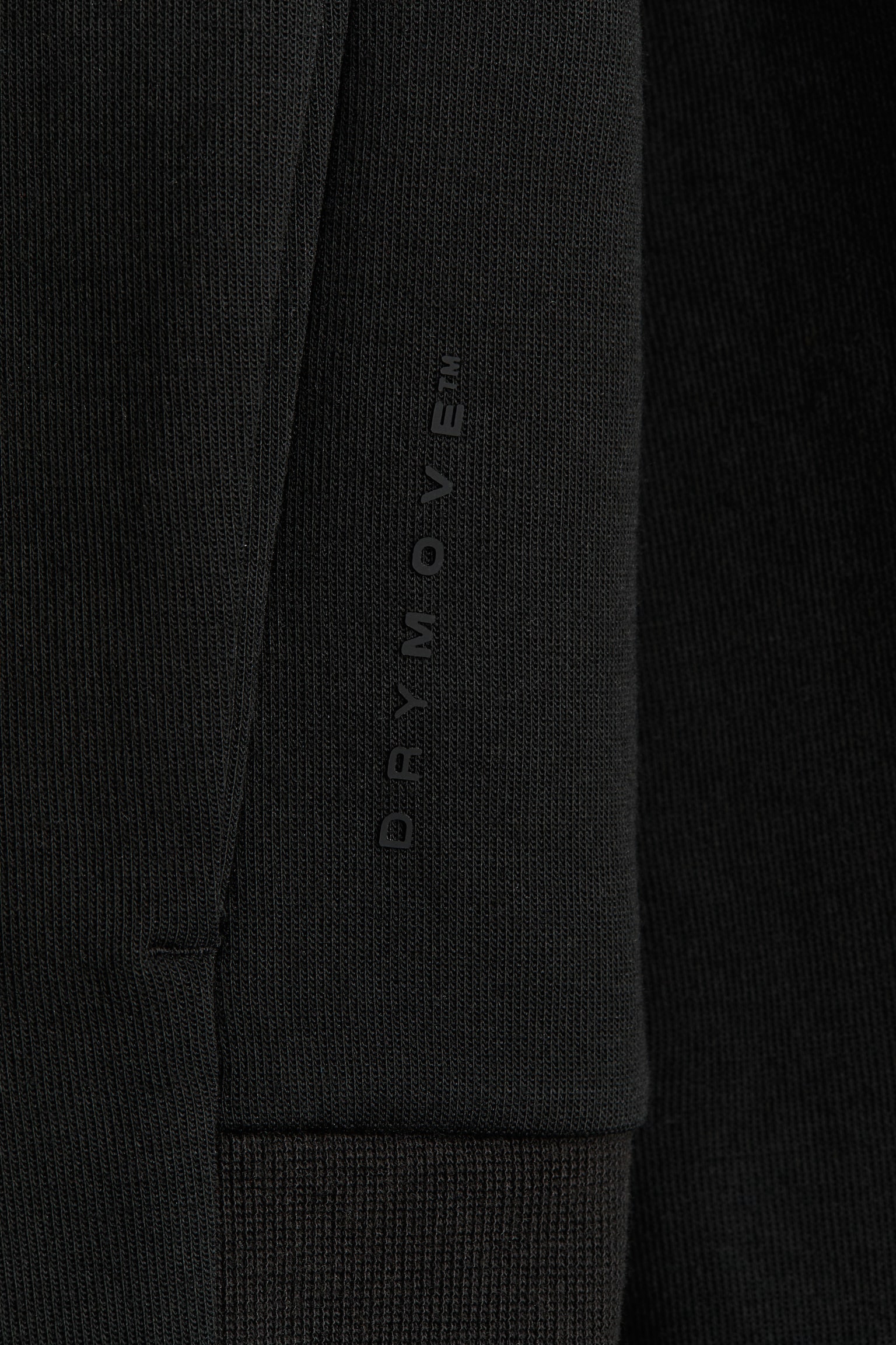 Sudadera deportiva de zíper con DryMove™ - Negro/Azul cerceta/Gris tenue - 4