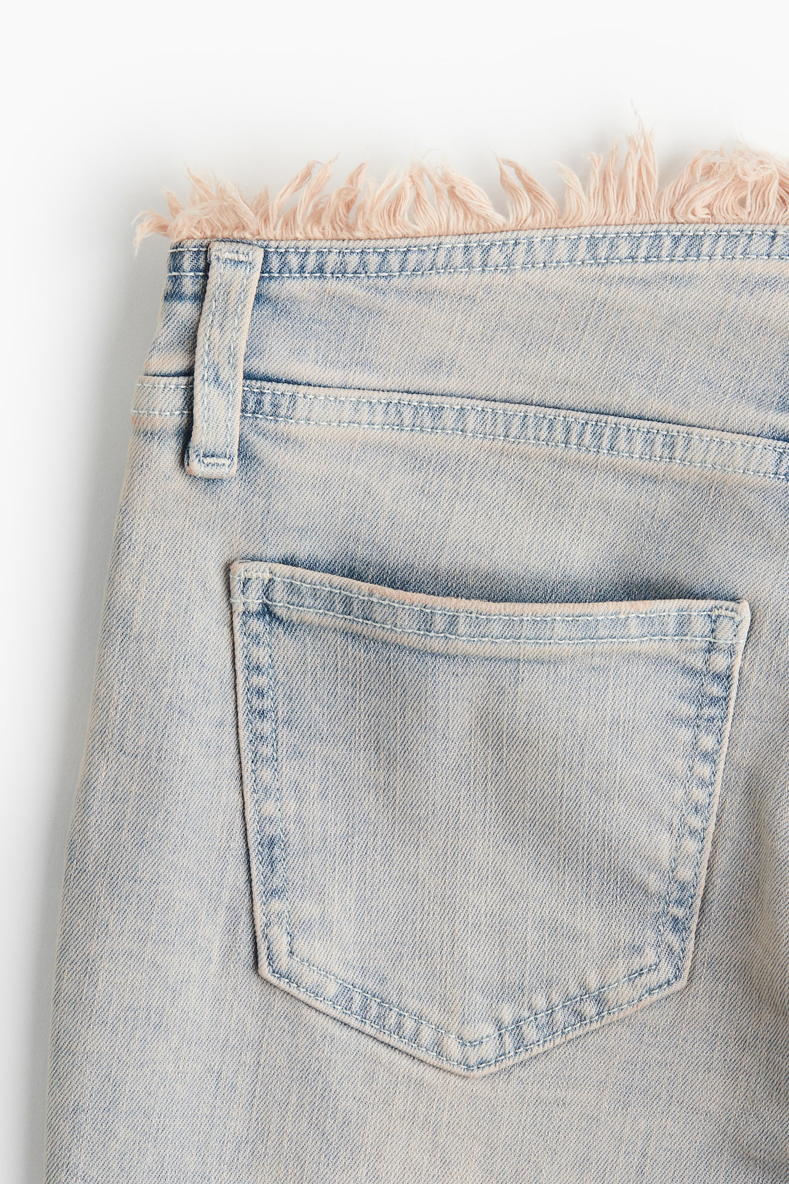 Flared Low Jeans - Pale denim blue/Light denim blue - 6